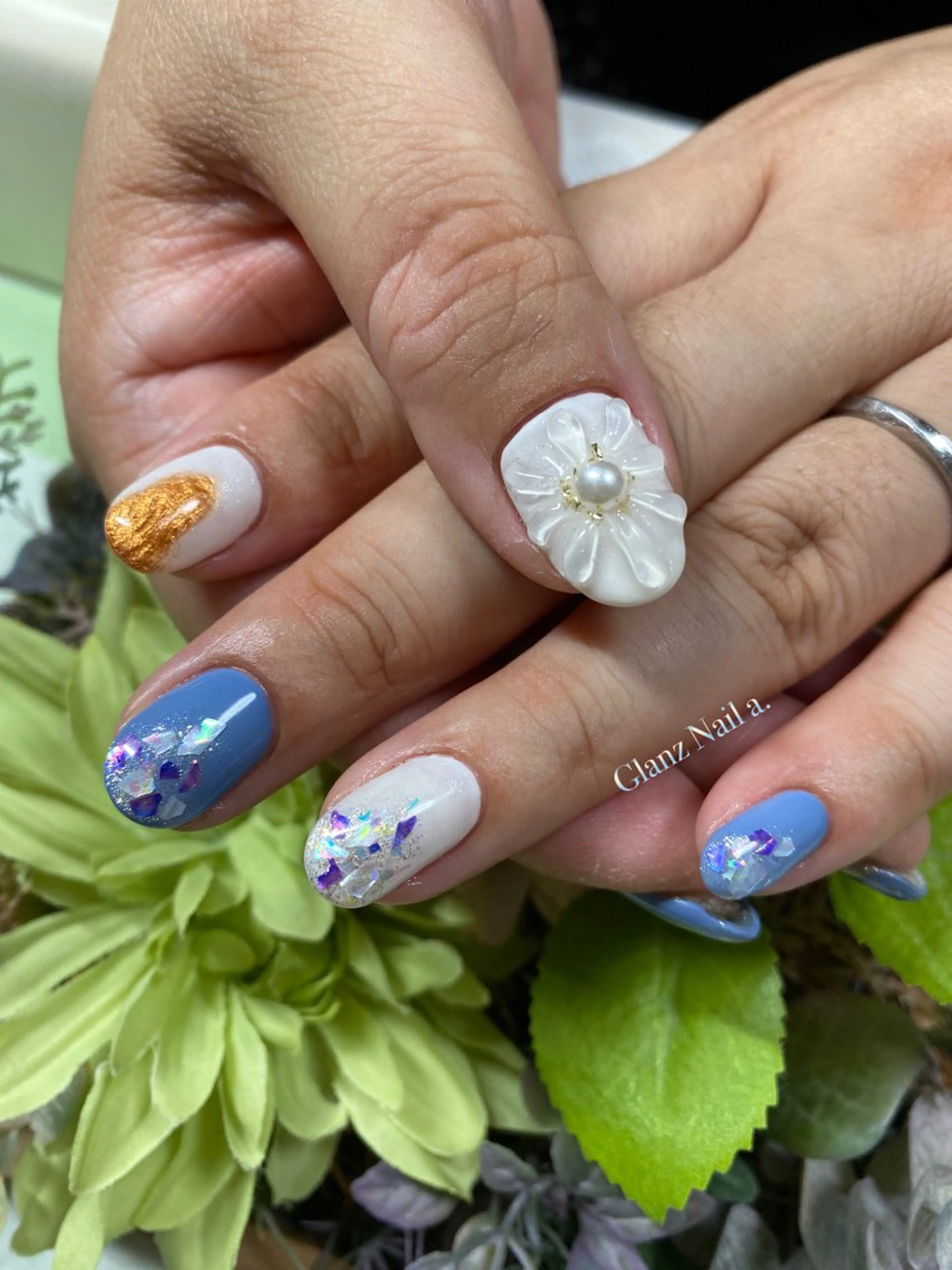 ネイル ぷっくりネイル Glanz  Nail aのネイルデザイン