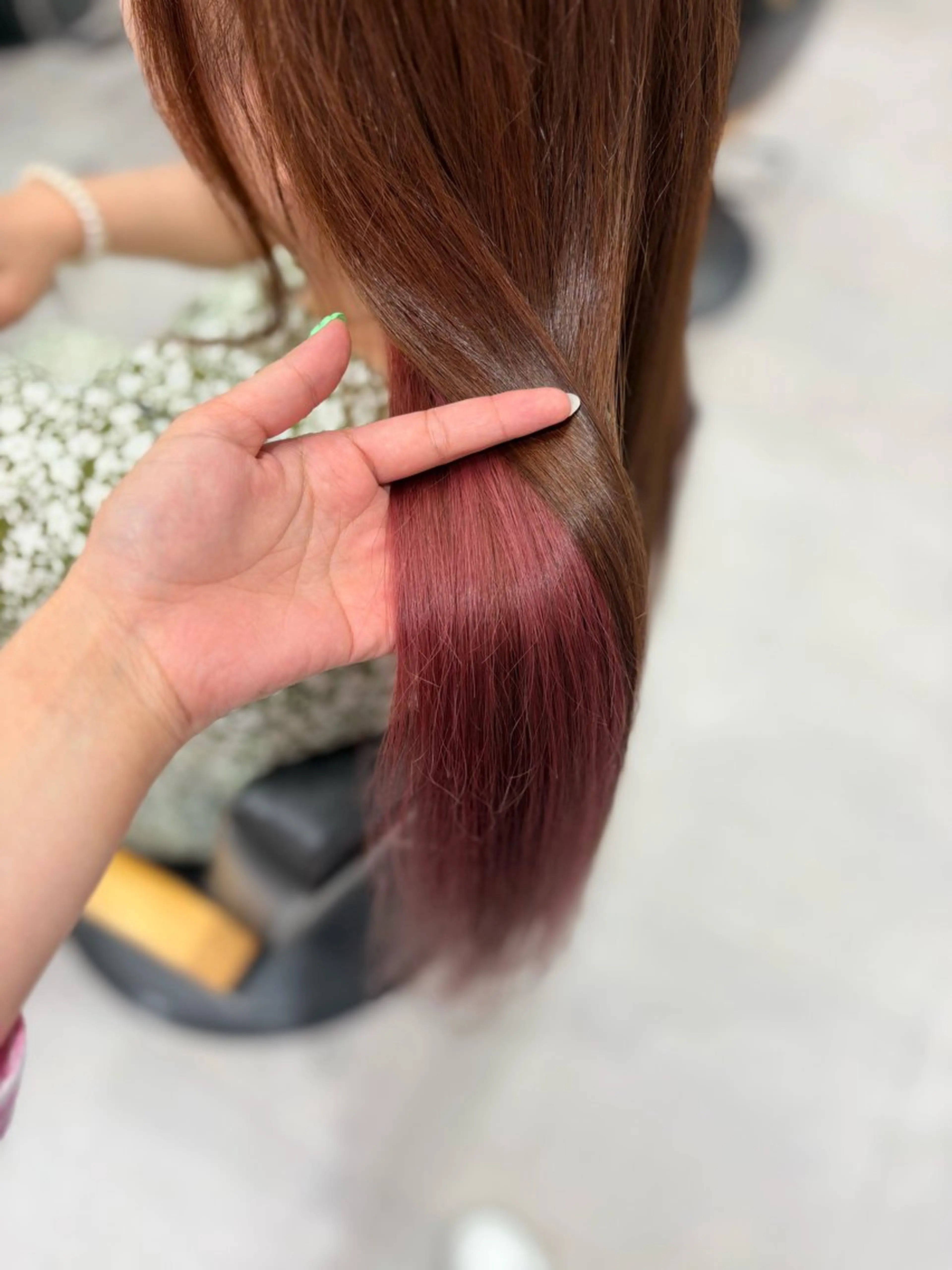 【𝐌𝐢𝐧𝐢𝐦𝐨限定価格】インナーorイヤリングカラー➕3𝐒𝐓𝐄𝐏トリートメントの写真