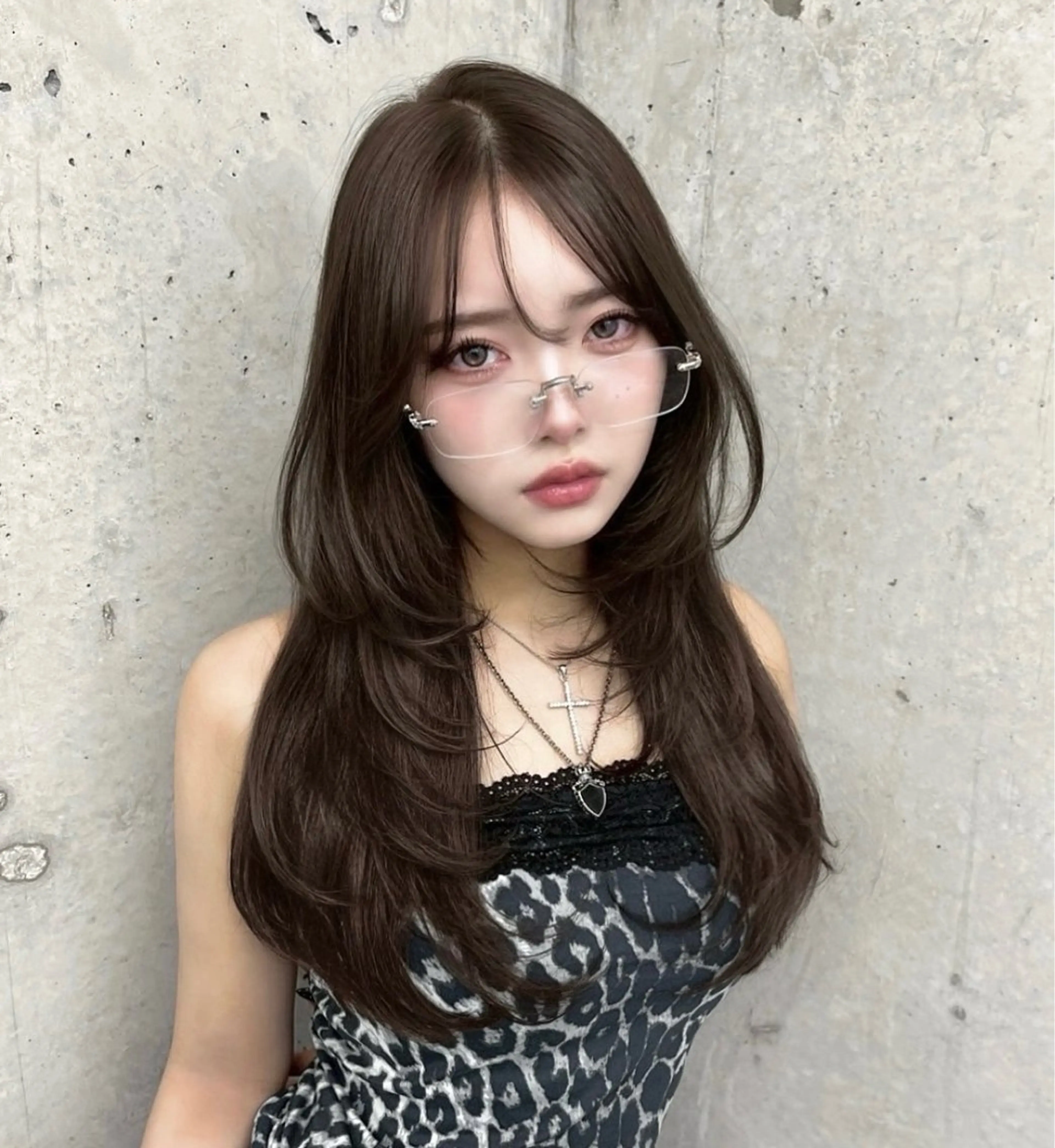 ロング カラー 艶カラー/レイヤー /Hime🤍のヘアスタイル