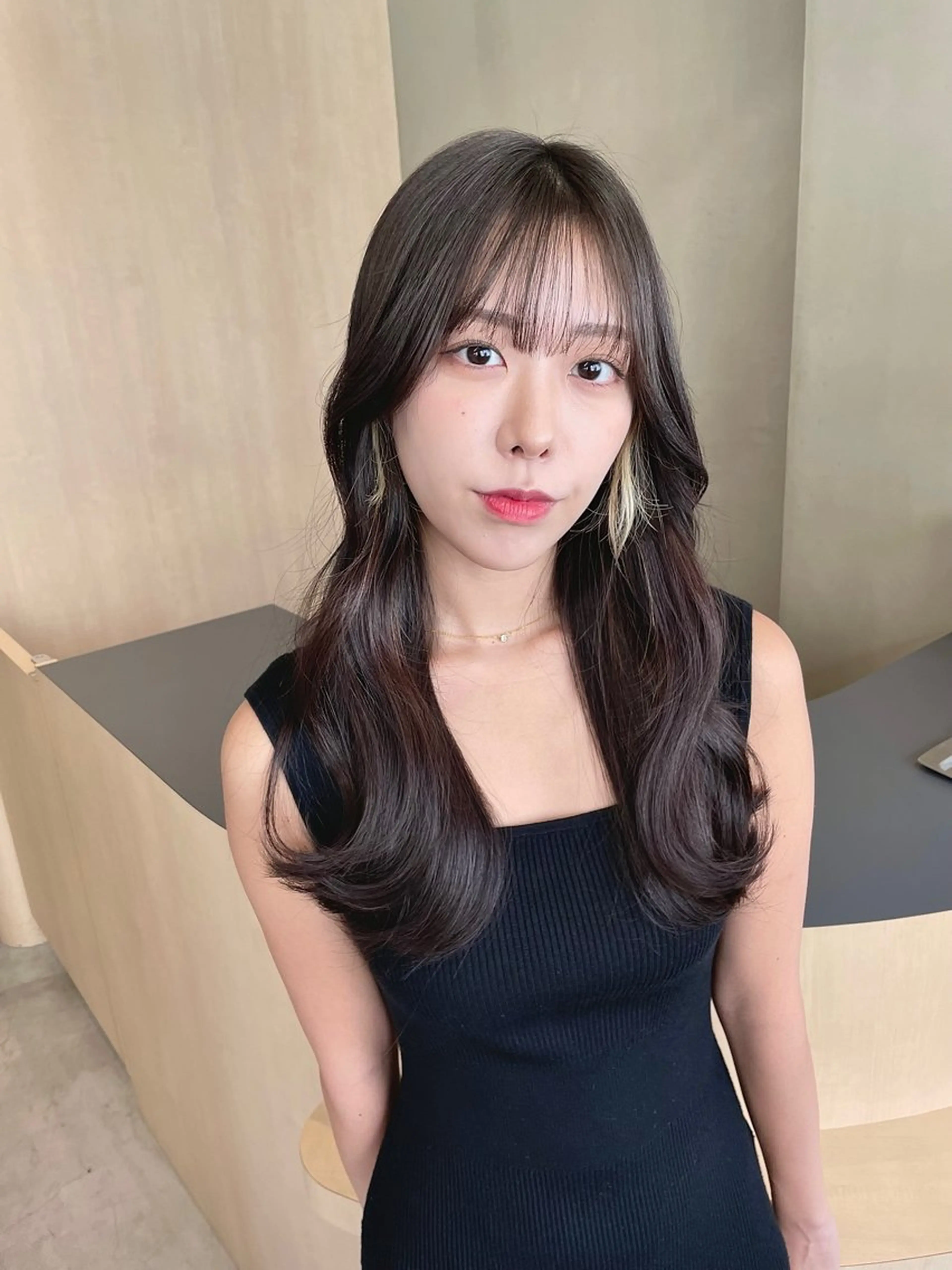 ロング カラー ivy所属・🦋うる艶透明感ヘア 今井達也のヘアスタイル