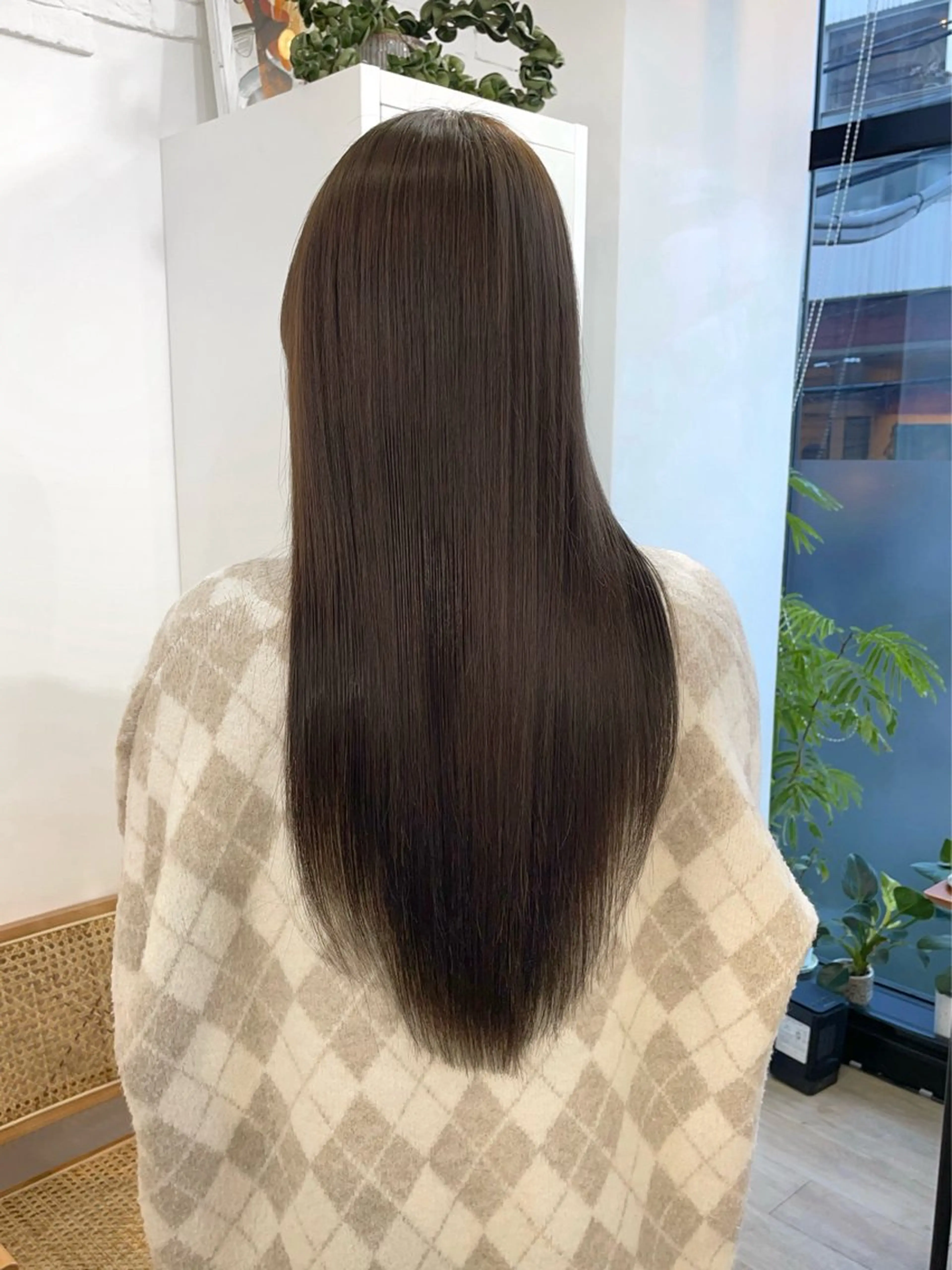 ロング カラー ベージュカラー ブリーチ 透明感カラー ダブルカラー ブリーチなしカラー カット ヘアカラー ✨髪質改善✨原宿 えのもと　はなのヘアスタイル