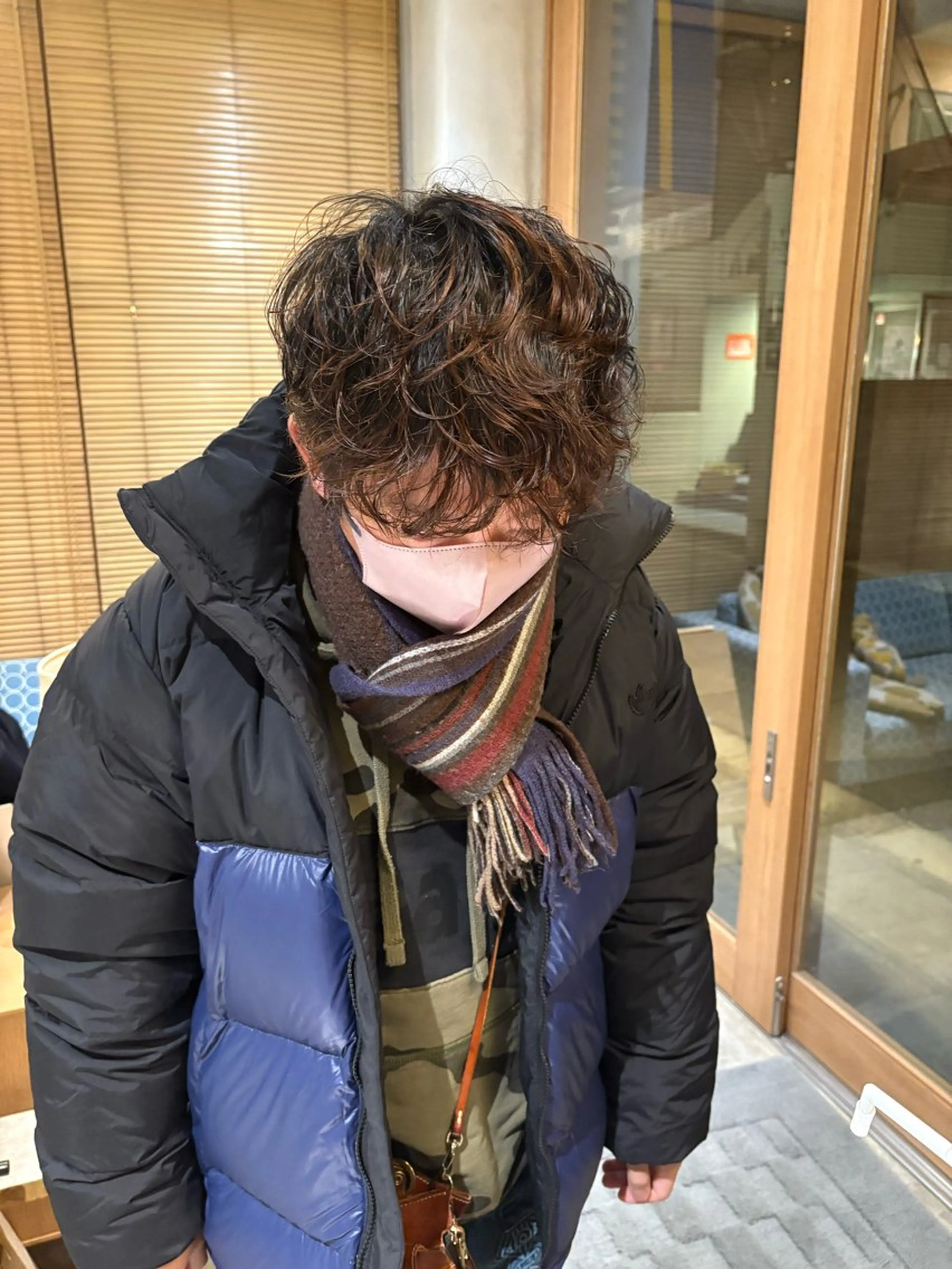 パーマ メンズ メンズパーマ 樋口 花穂のヘアスタイル