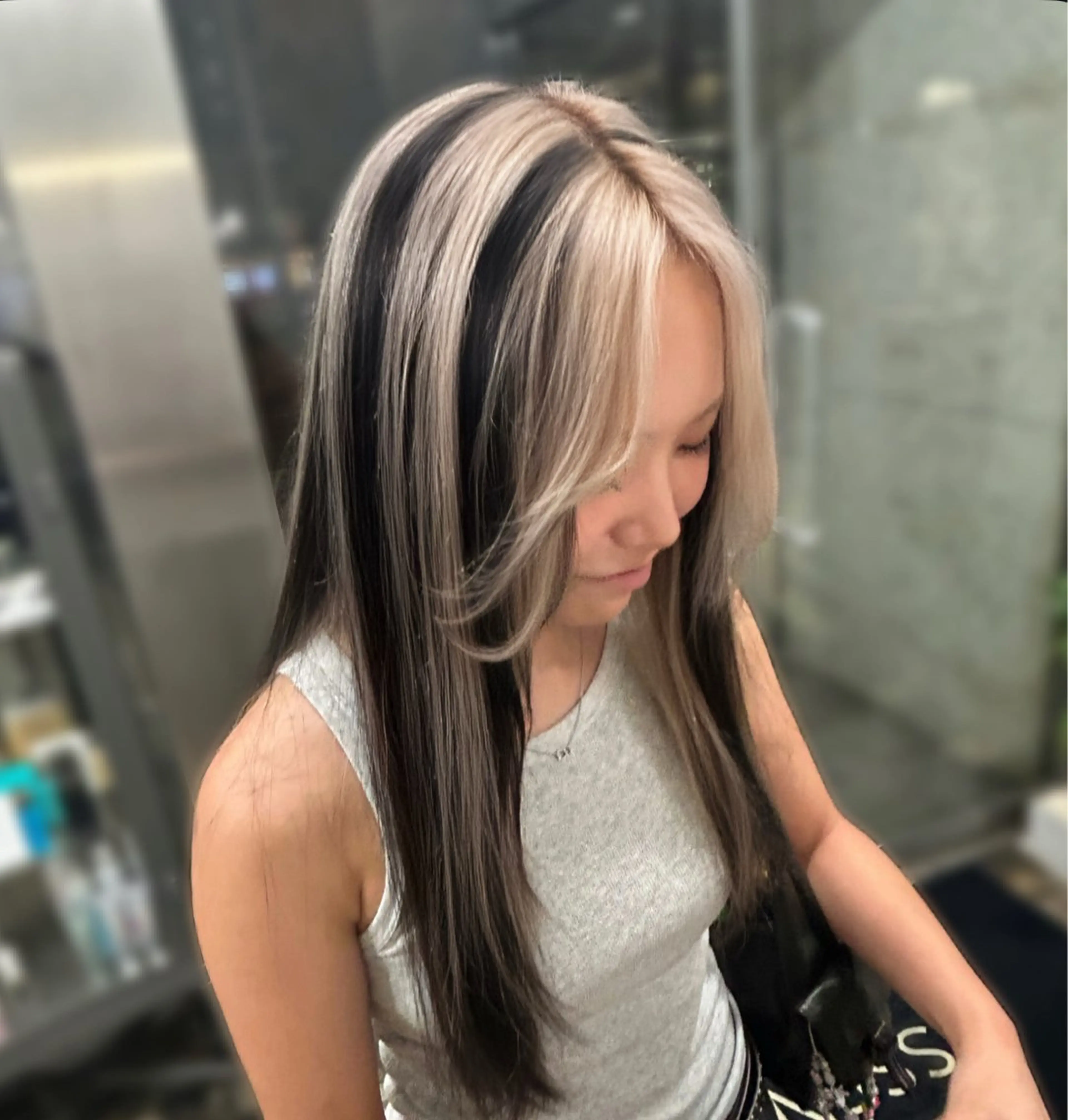 ロング カラー ヘアカラー さわ 🫧🎀のヘアスタイル