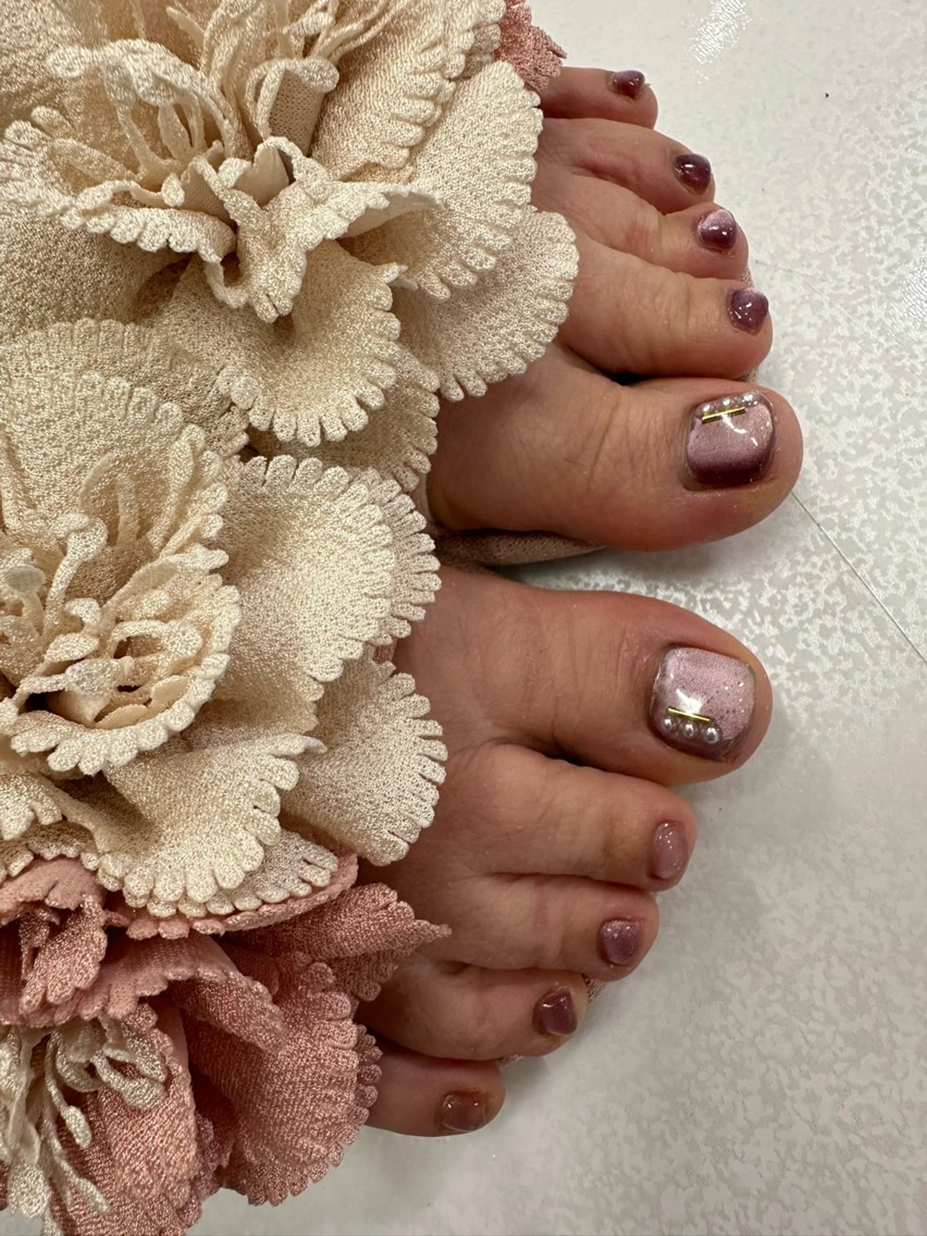 ネイル フットネイル Nail's AOAQUA所属・AOAQUA SHIORIのネイルデザイン