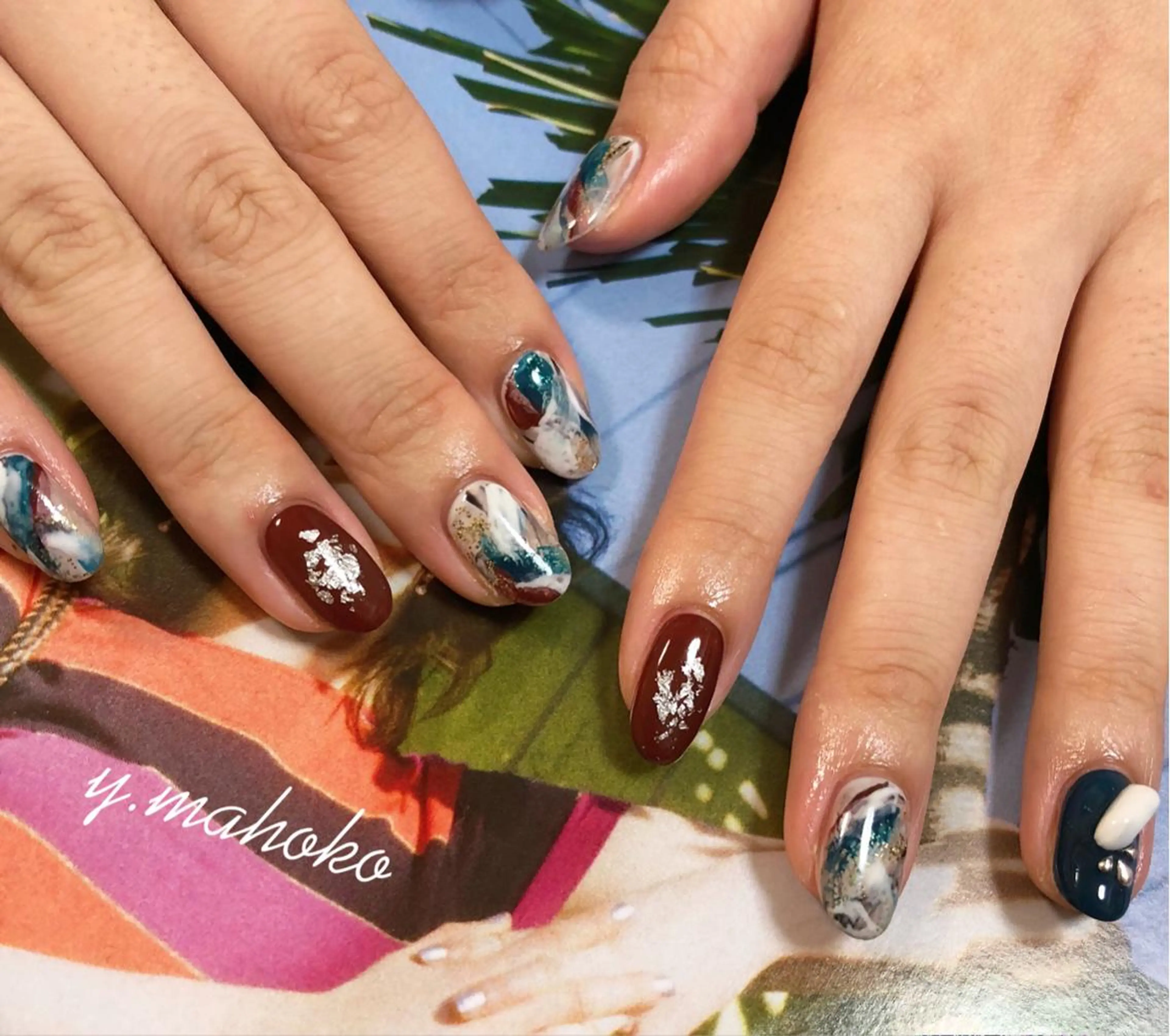 ネイル She nail studio 原宿所属・パラジェル有/ スカルプ/mahoのネイルデザイン