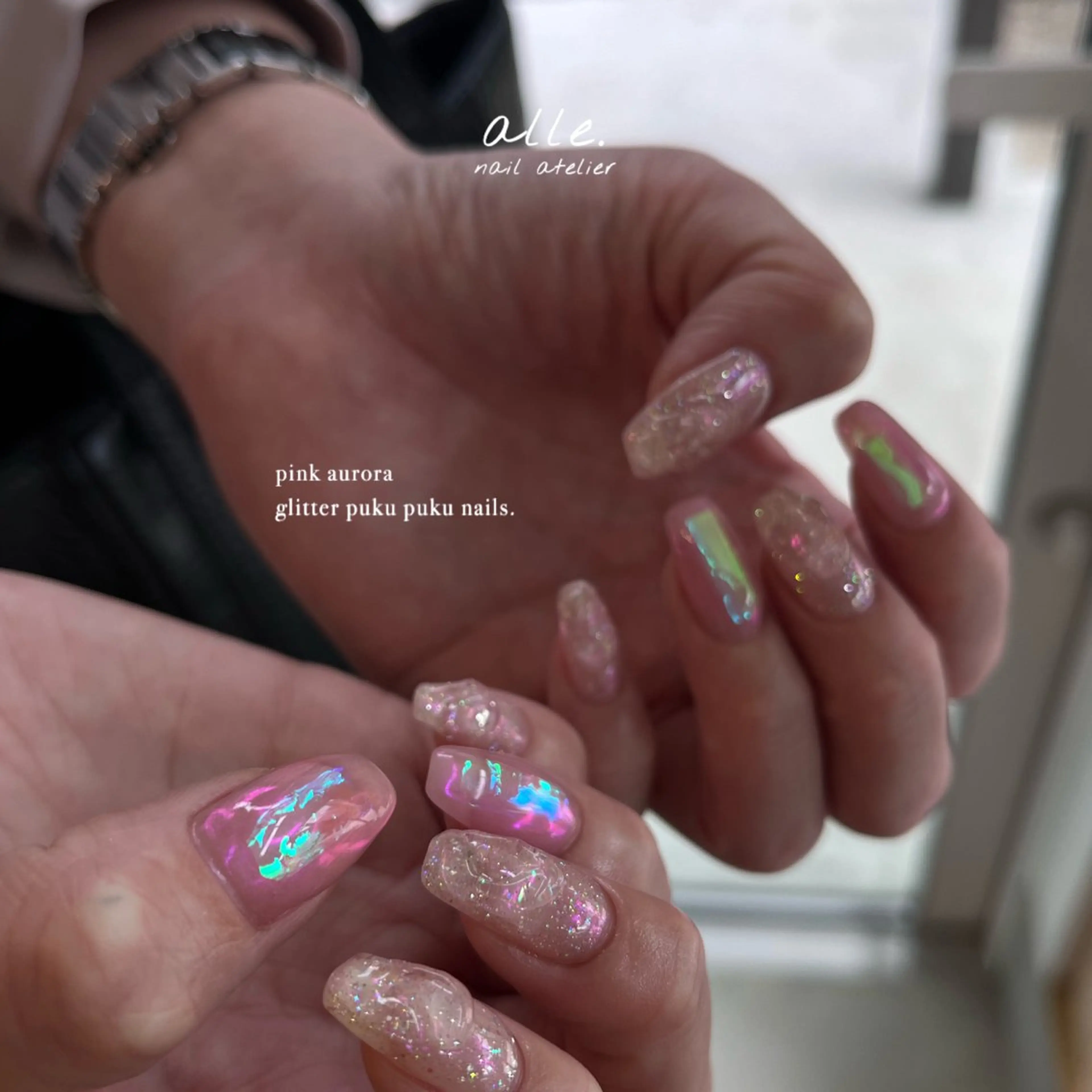 ネイル ハンドネイル atelier alle.のネイルデザイン