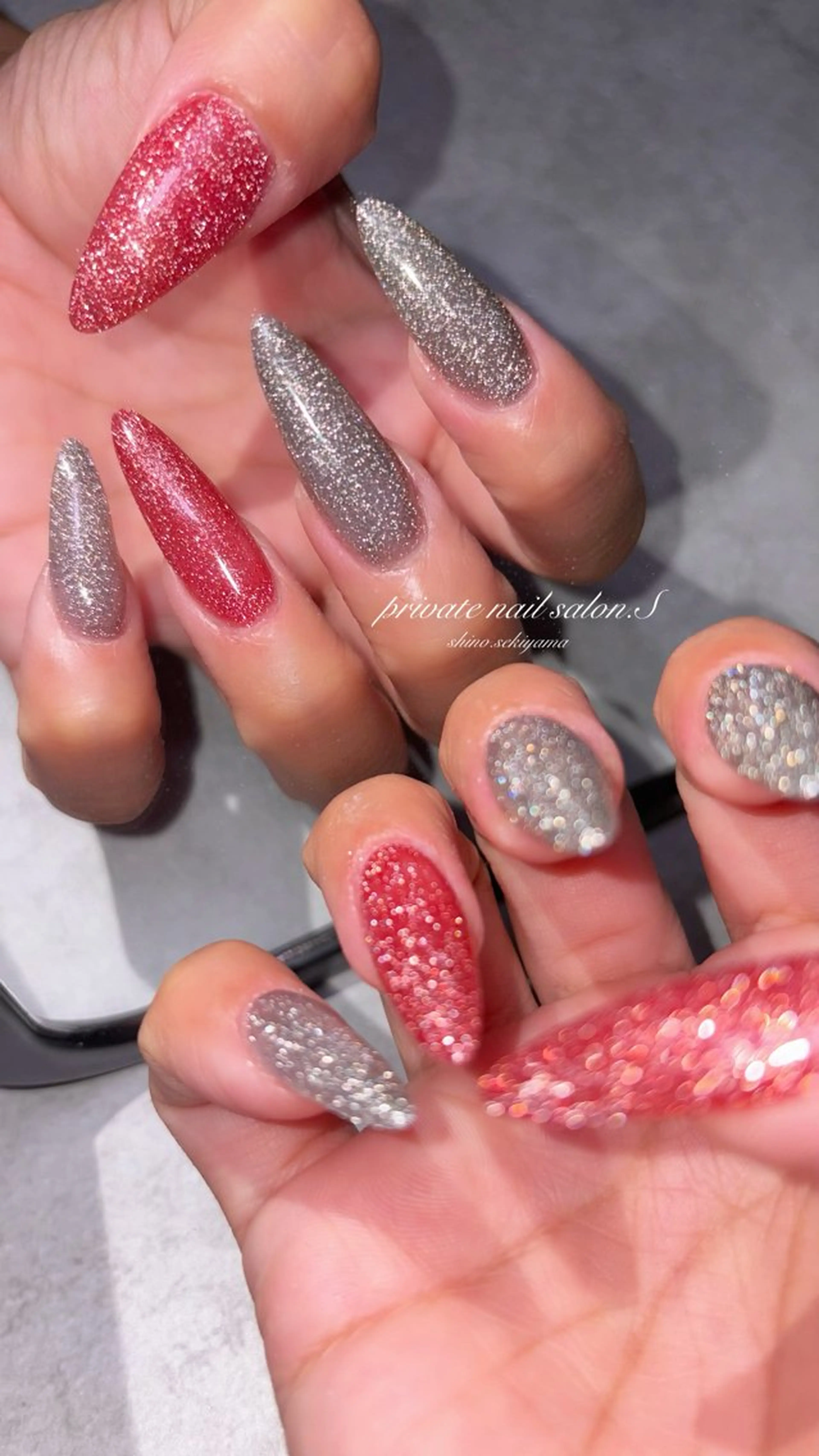 ネイル ハンドネイル 関山 志乃のネイルデザイン