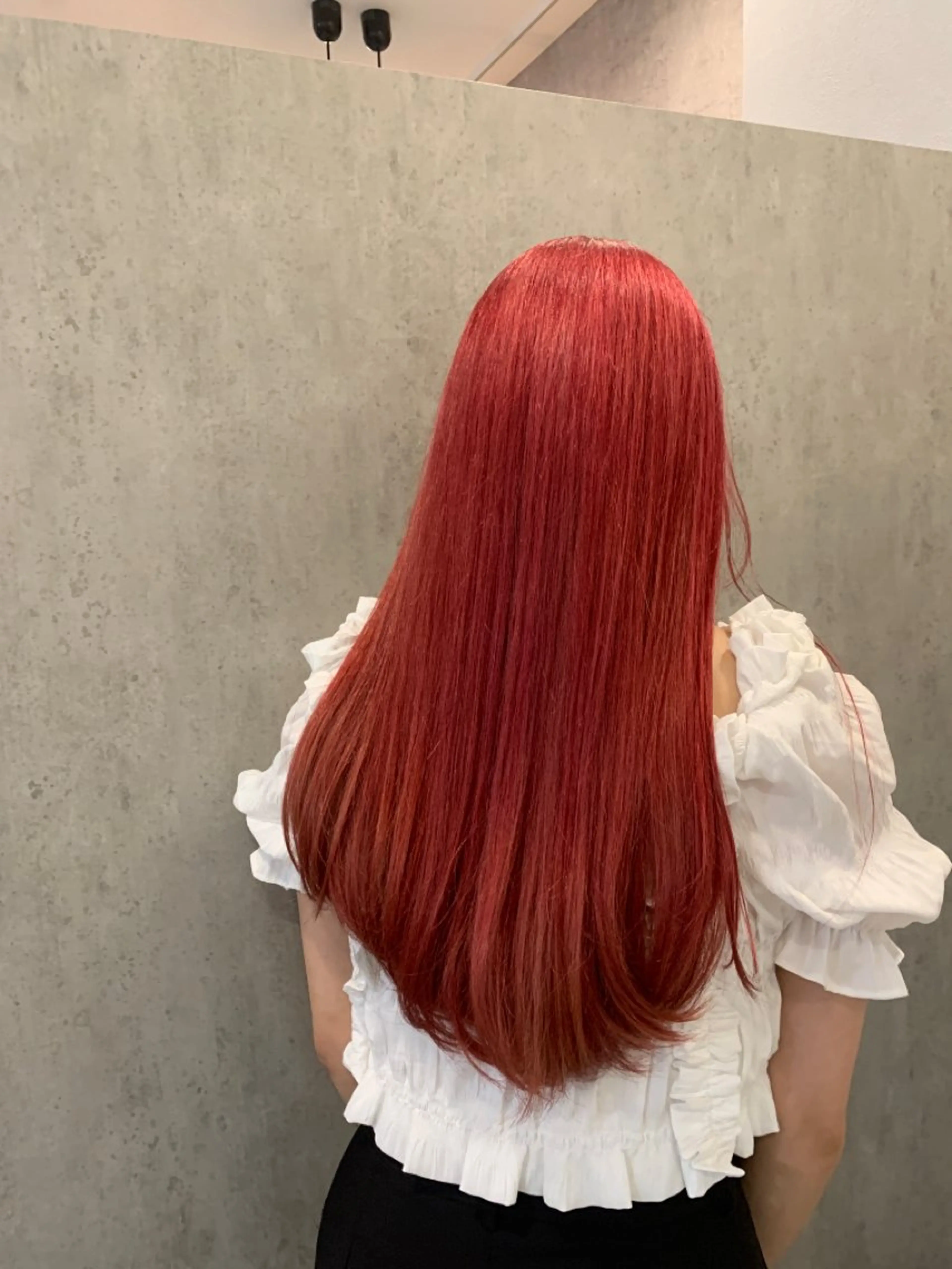 ロング カラー レイヤーカット 西宮北口/みなみのヘアスタイル