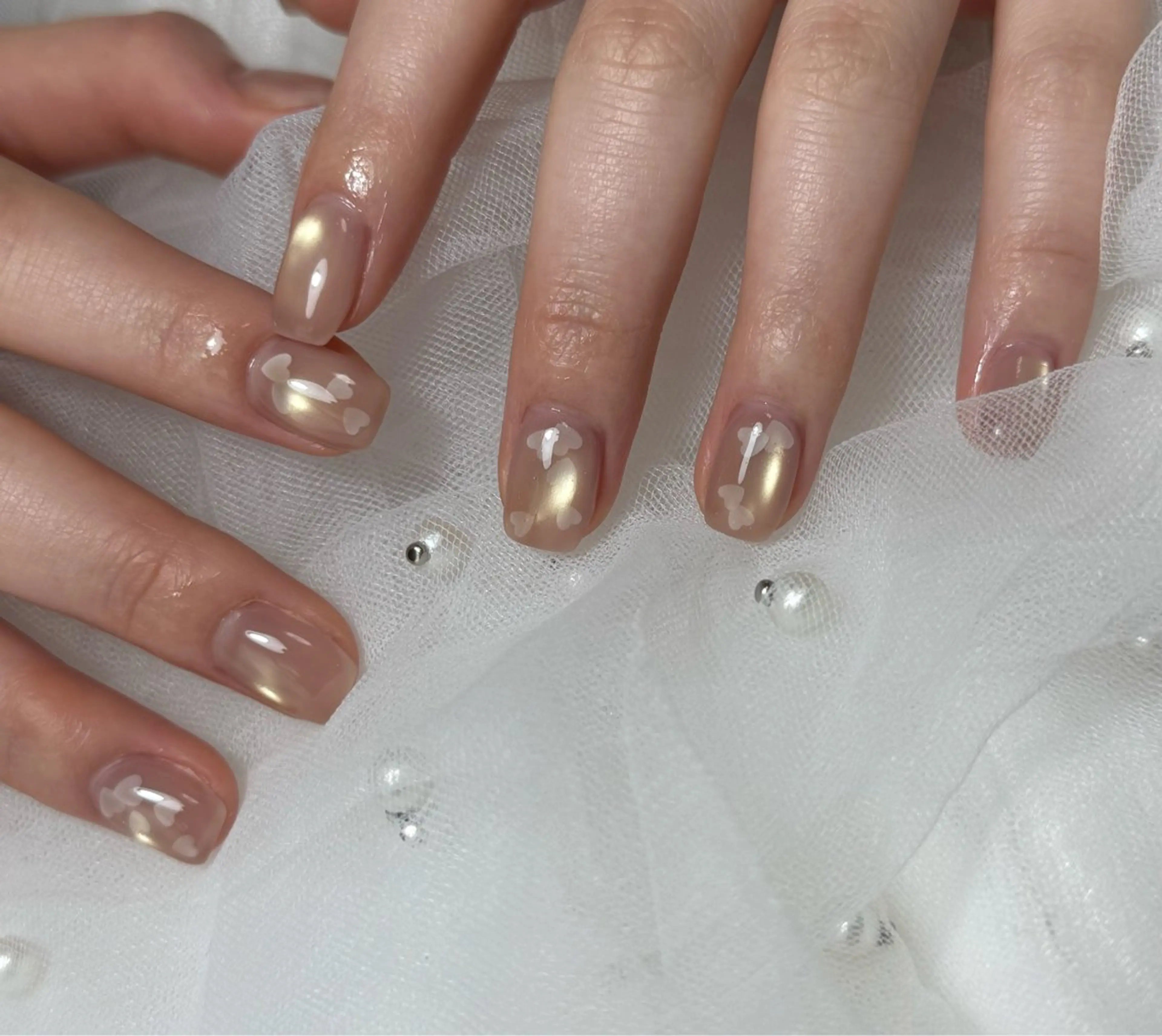 ネイル ハンドネイル three 0 nail spaceのネイルデザイン