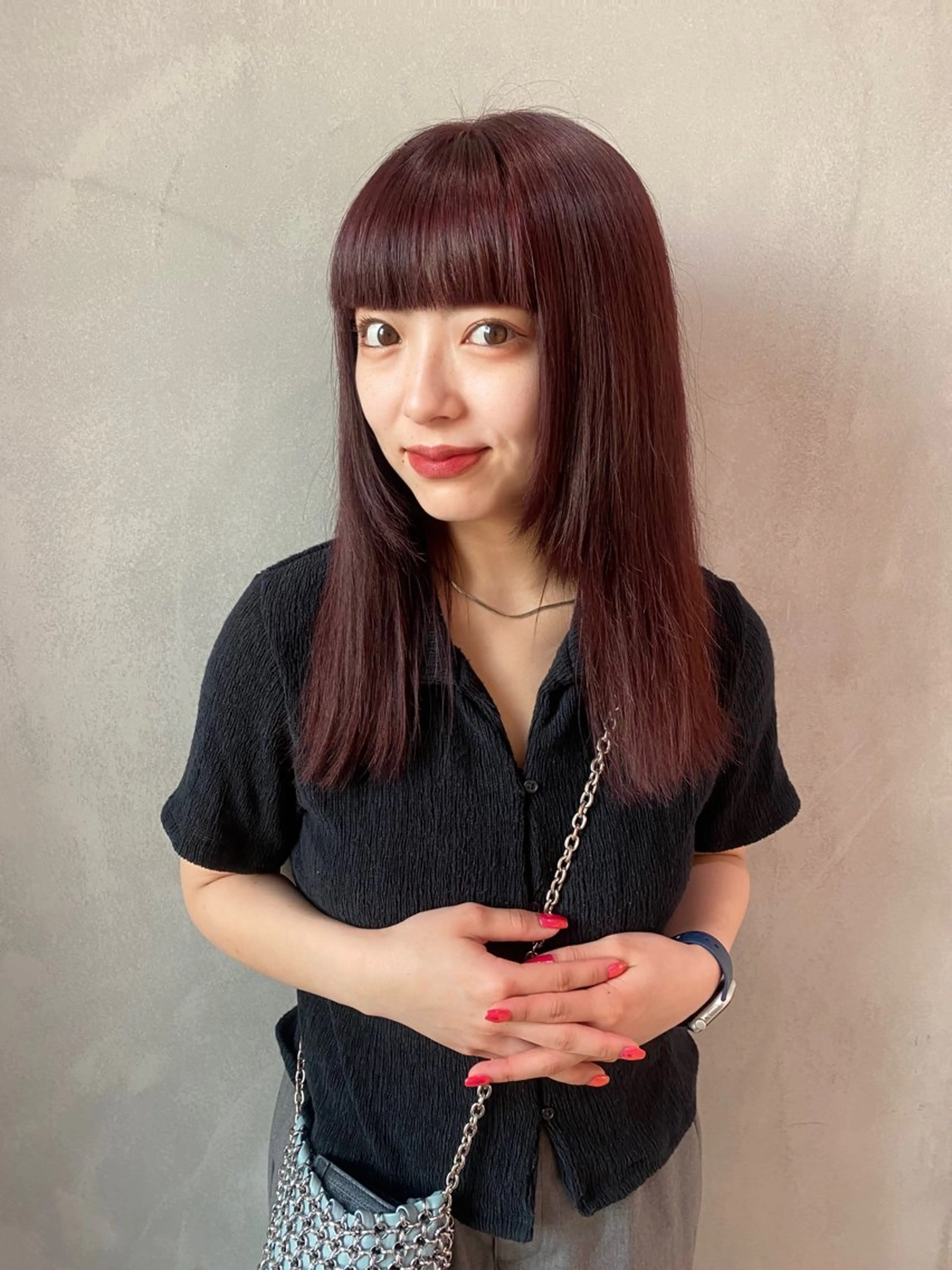 ロング ヘアカラー YOKE所属・いとう ほのかのヘアスタイル