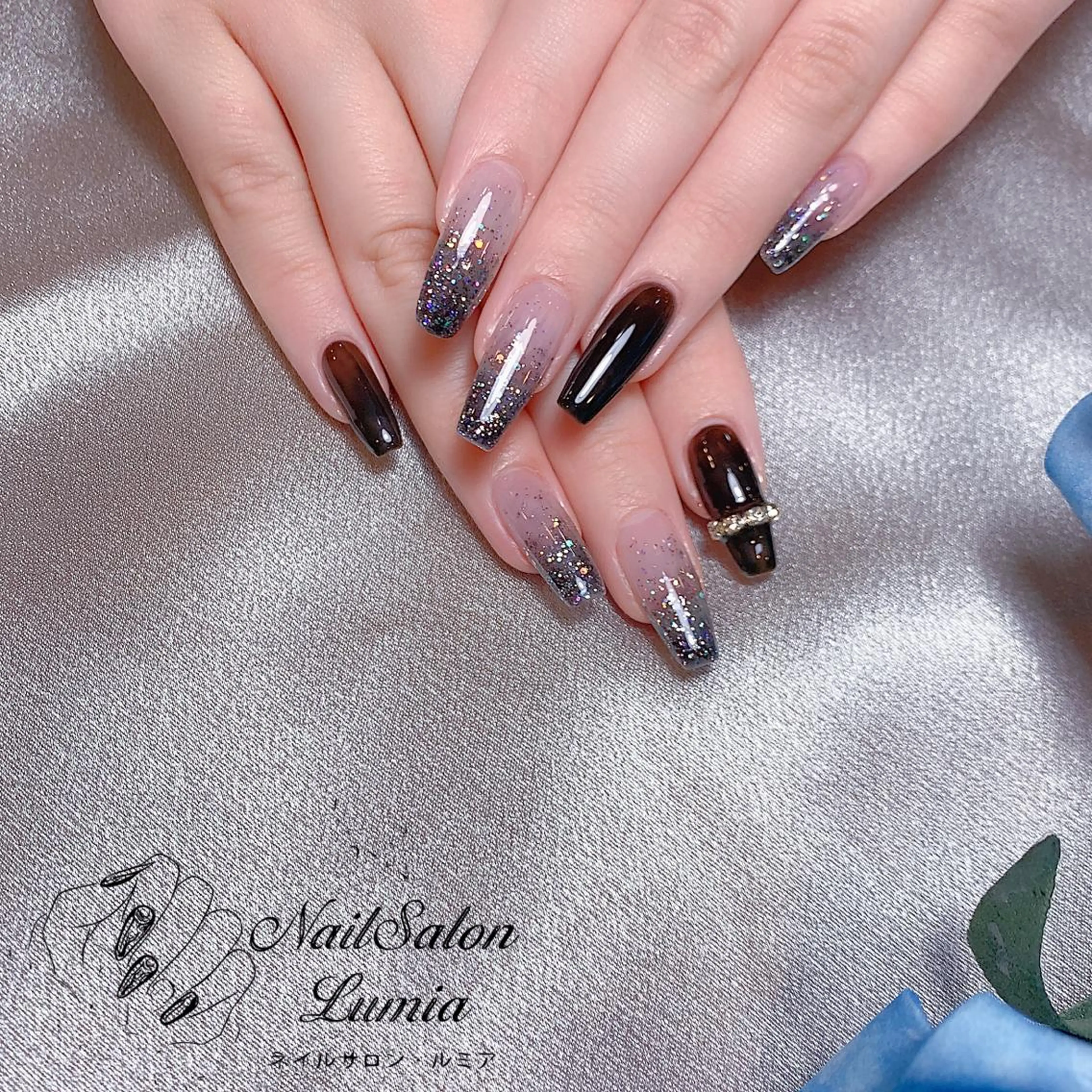 ネイル ネイルチップ ハンドネイル ネイルサロン ルミア Lumia 店長のネイルデザイン