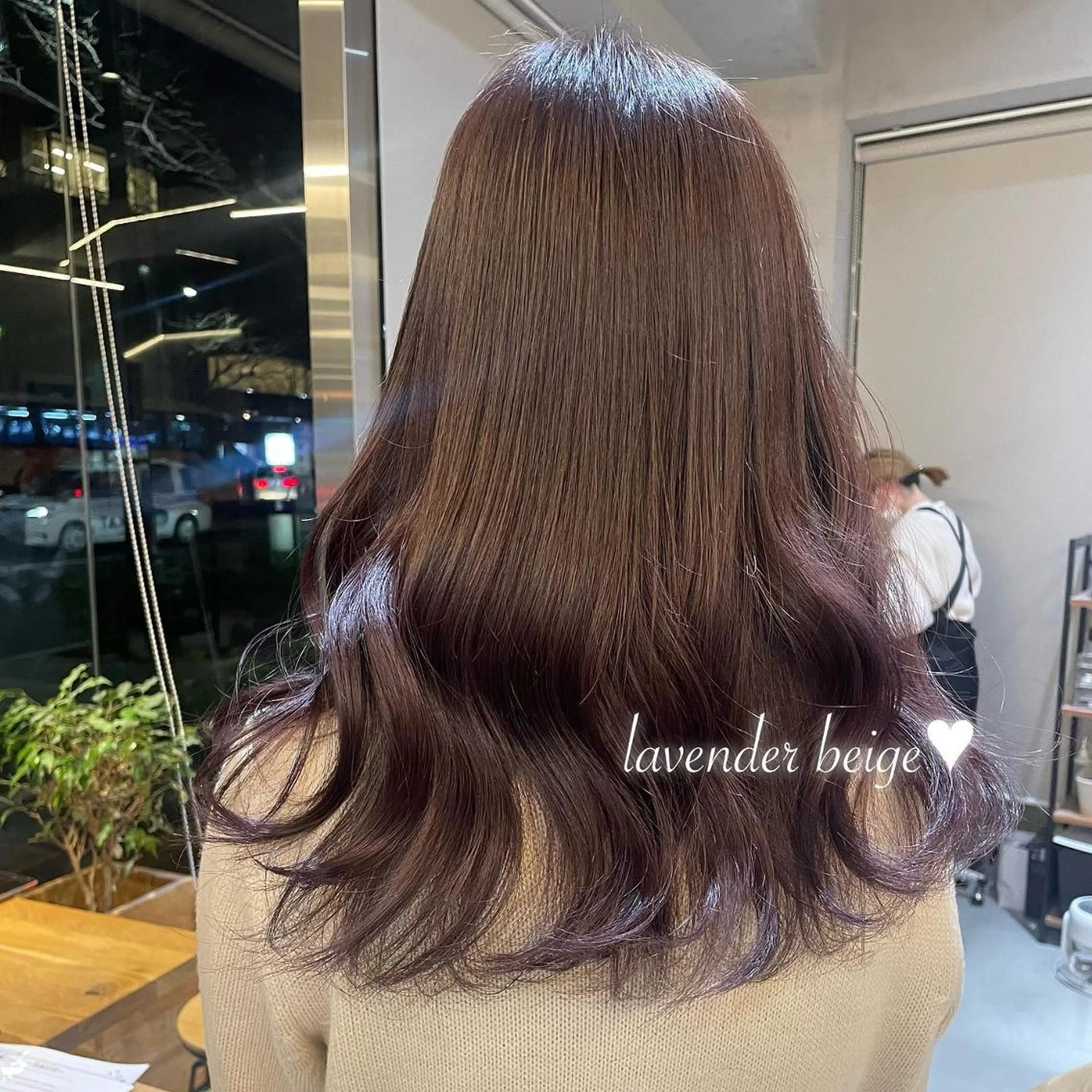 カラー ヘアアレンジ ベージュカラー ブリーチ 透明感カラー ラベンダーカラー 𝙢𝙞𝙮𝙪🎀 girly hairのヘアスタイル