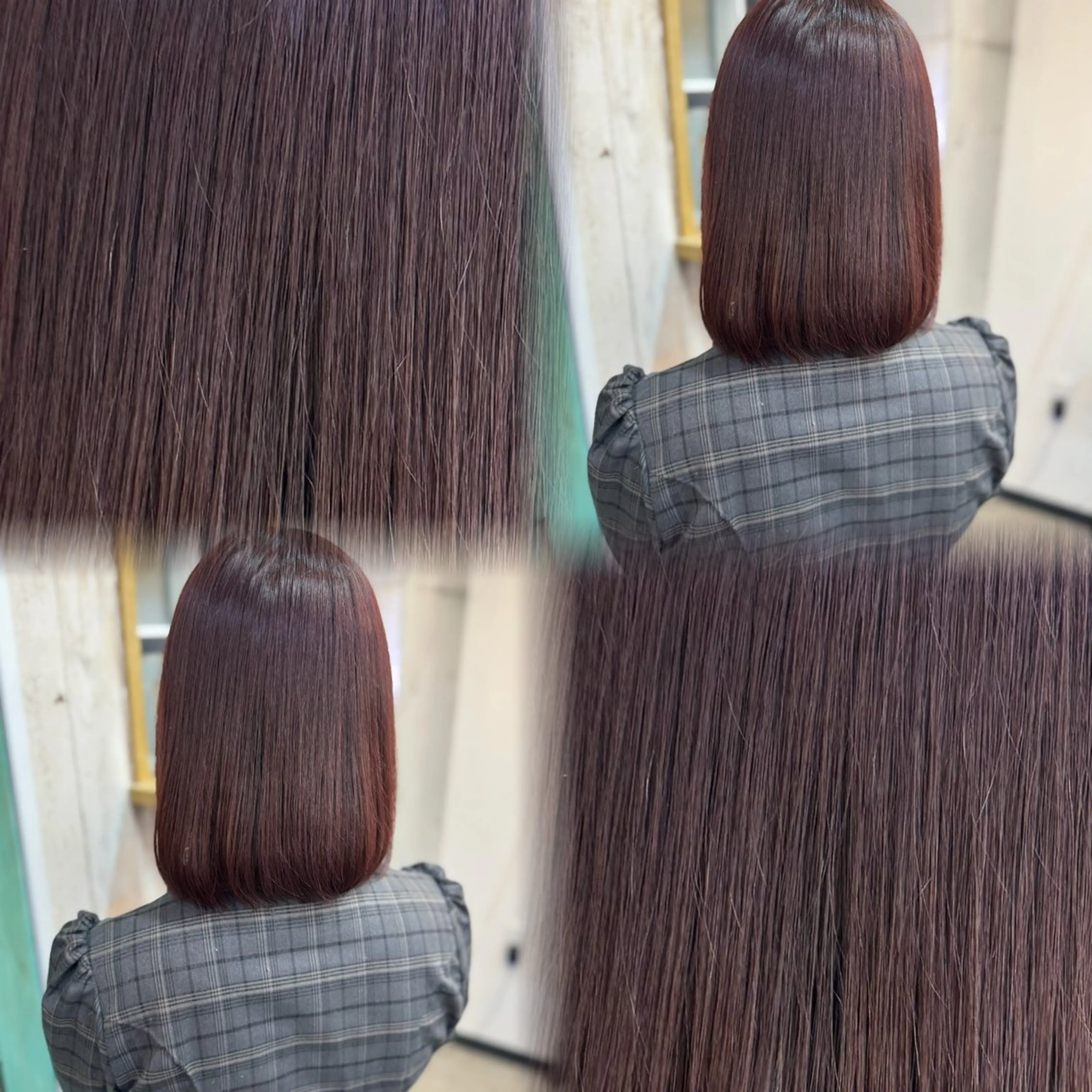 ショート カラー ヘアカラー トリートメント 髙橋 李里亜のヘアスタイル