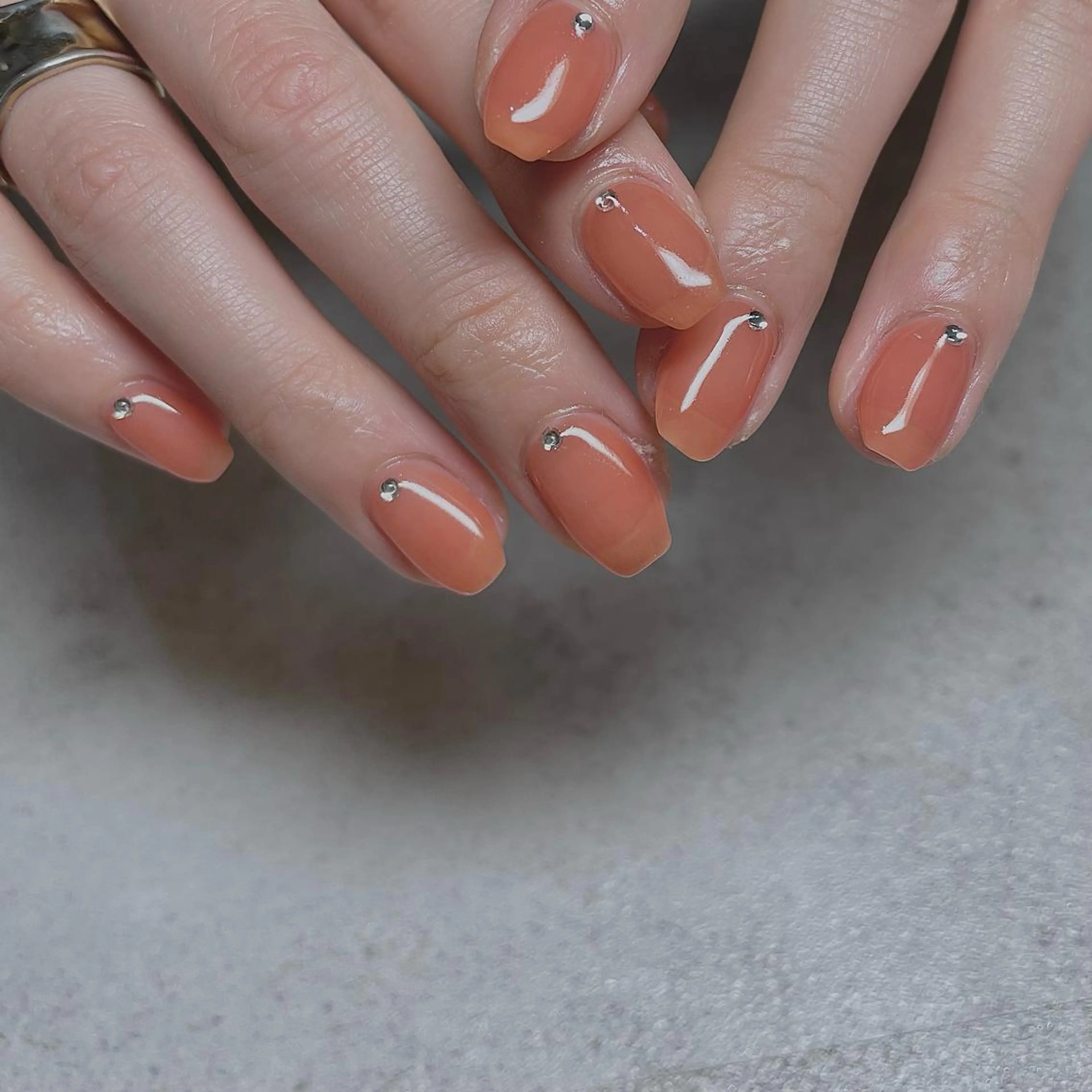 ネイル オレンジ acs.n所属・ネイル,耳つぼ 風間すみれのその他イメージ