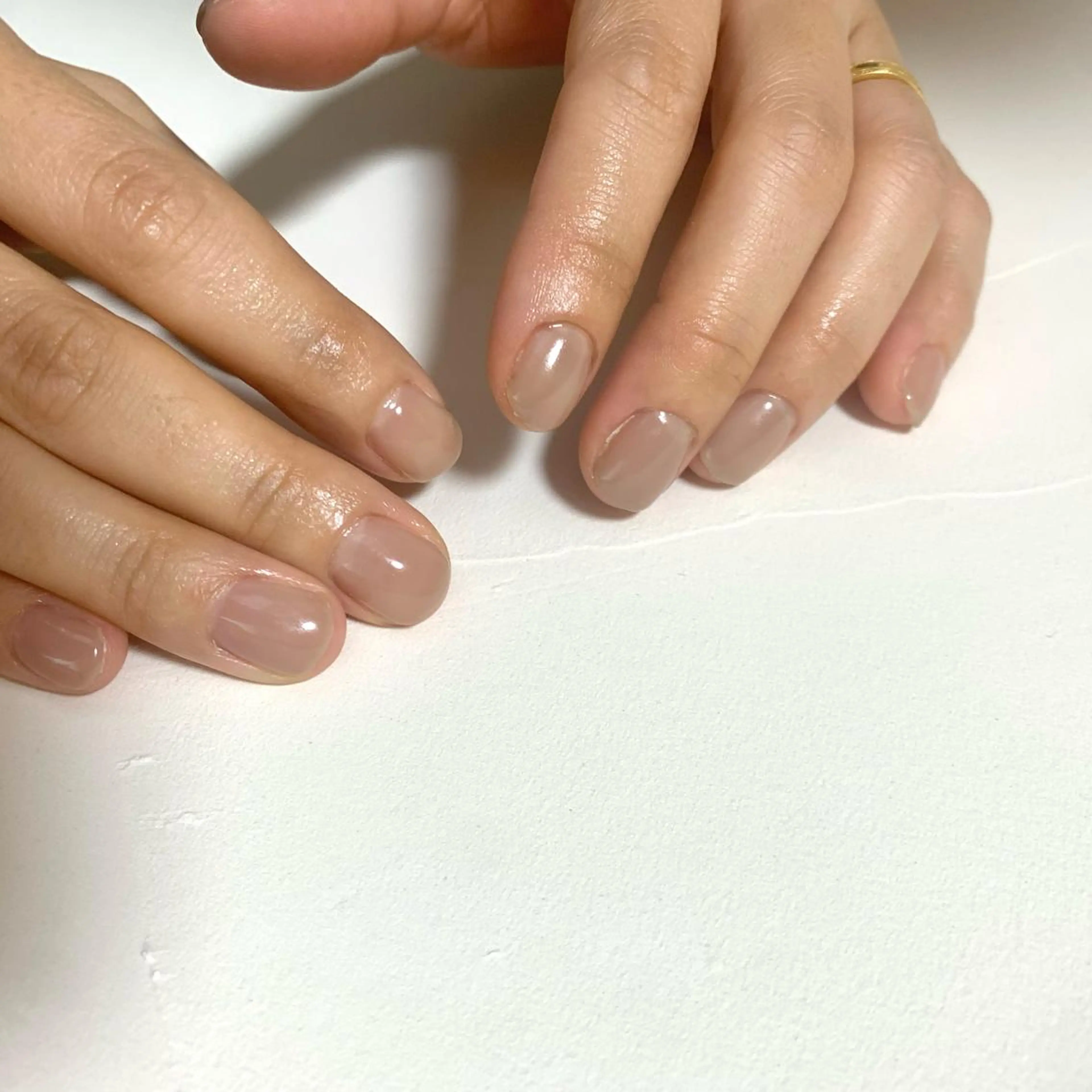 ネイル ワンカラーネイル T Kのネイルデザイン