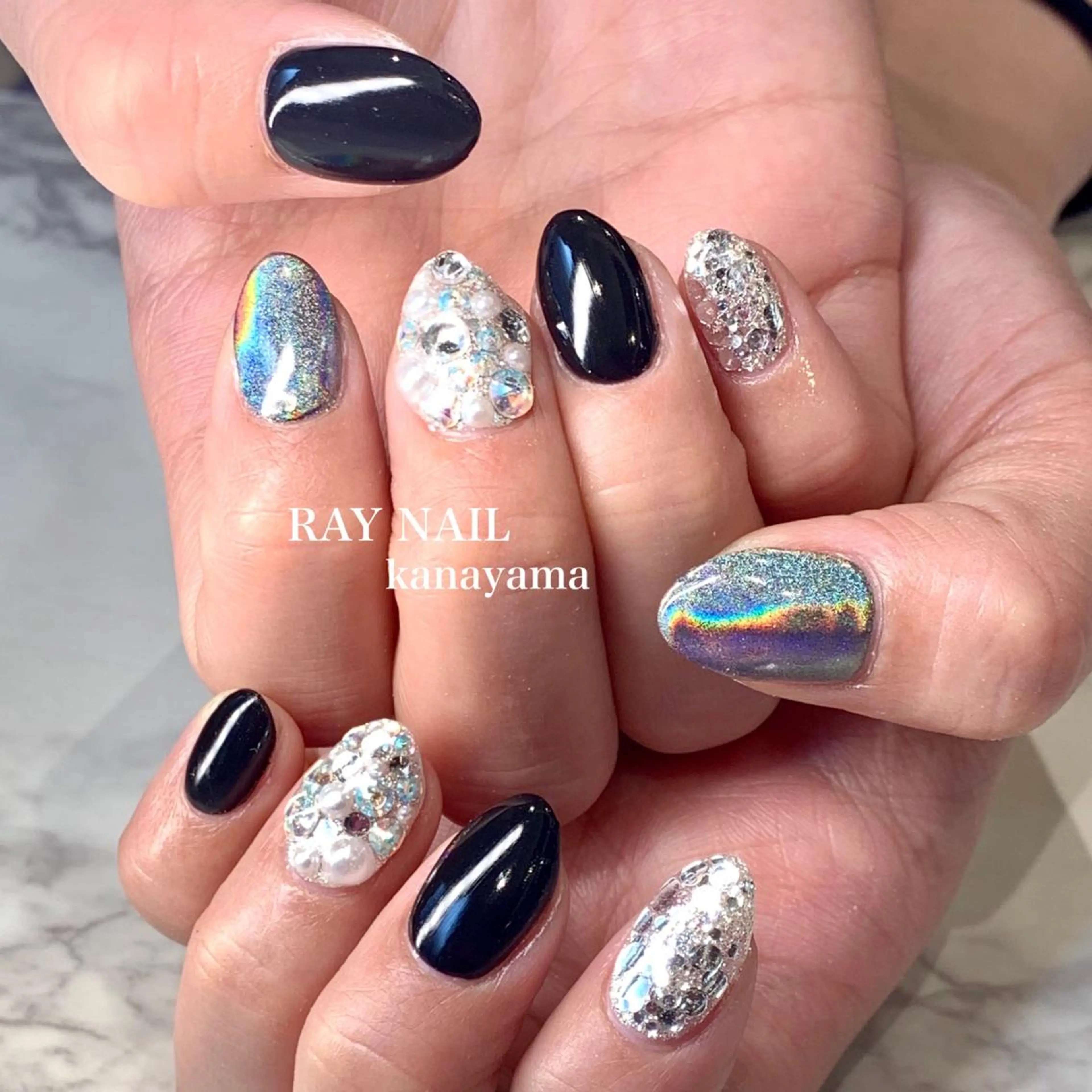 ネイル Arowa 伊田のネイルデザイン