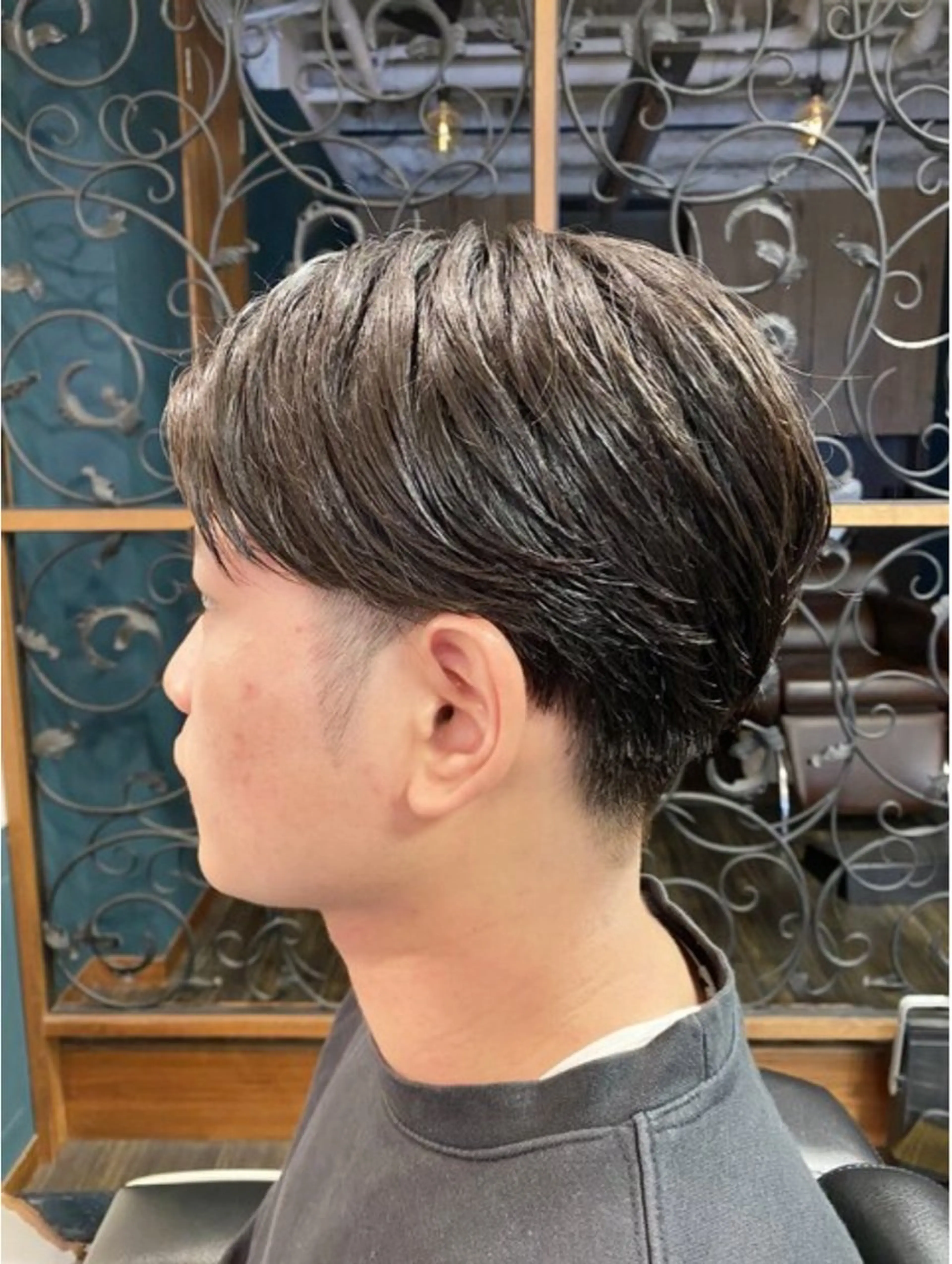 ショート メンズ 早稲田/メンズ専門 /フェード/葛西裕季のヘアスタイル