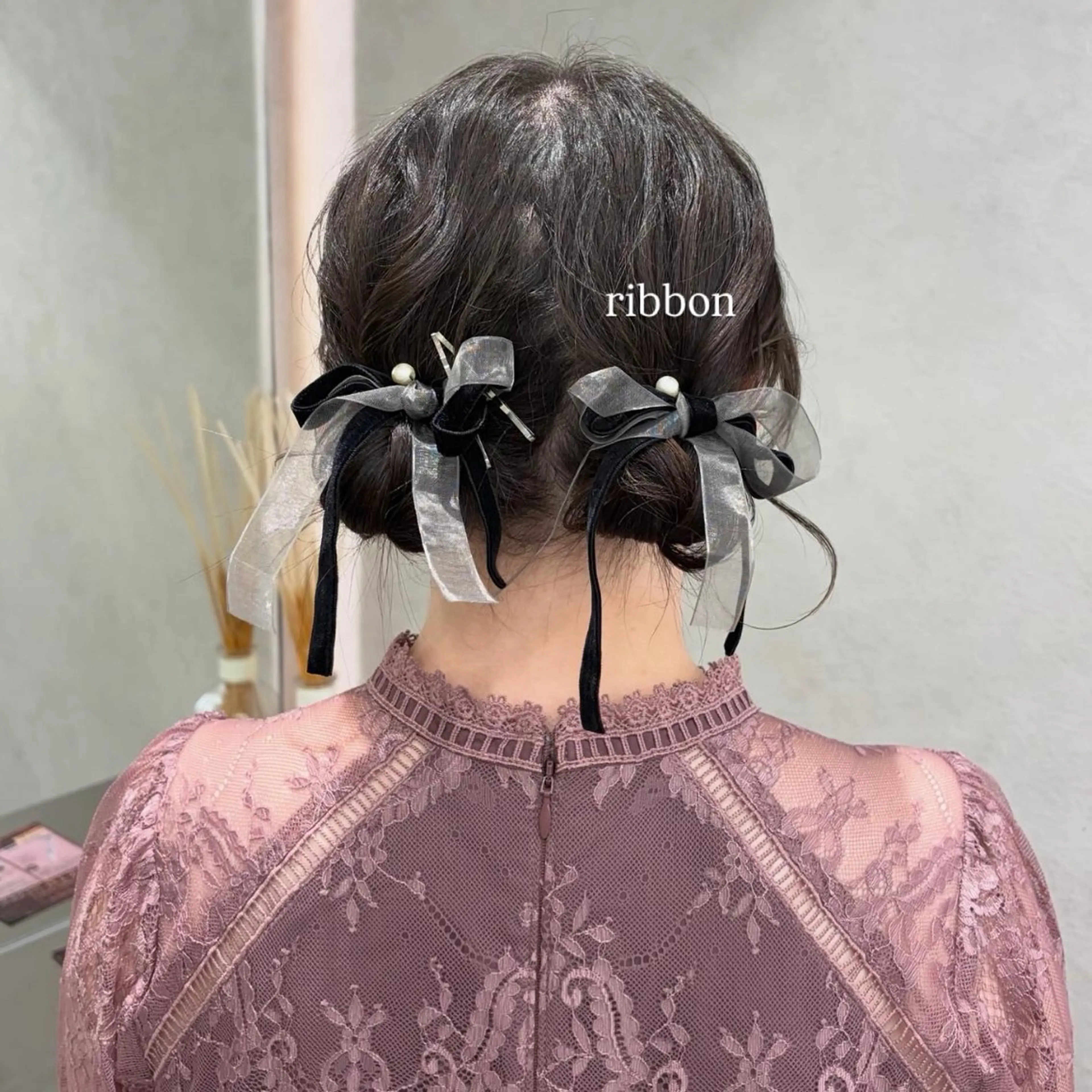 ヘアアレンジ 結婚式・ブライダル monaヘアアレンジ 🎀/お呼ばれのヘアスタイル