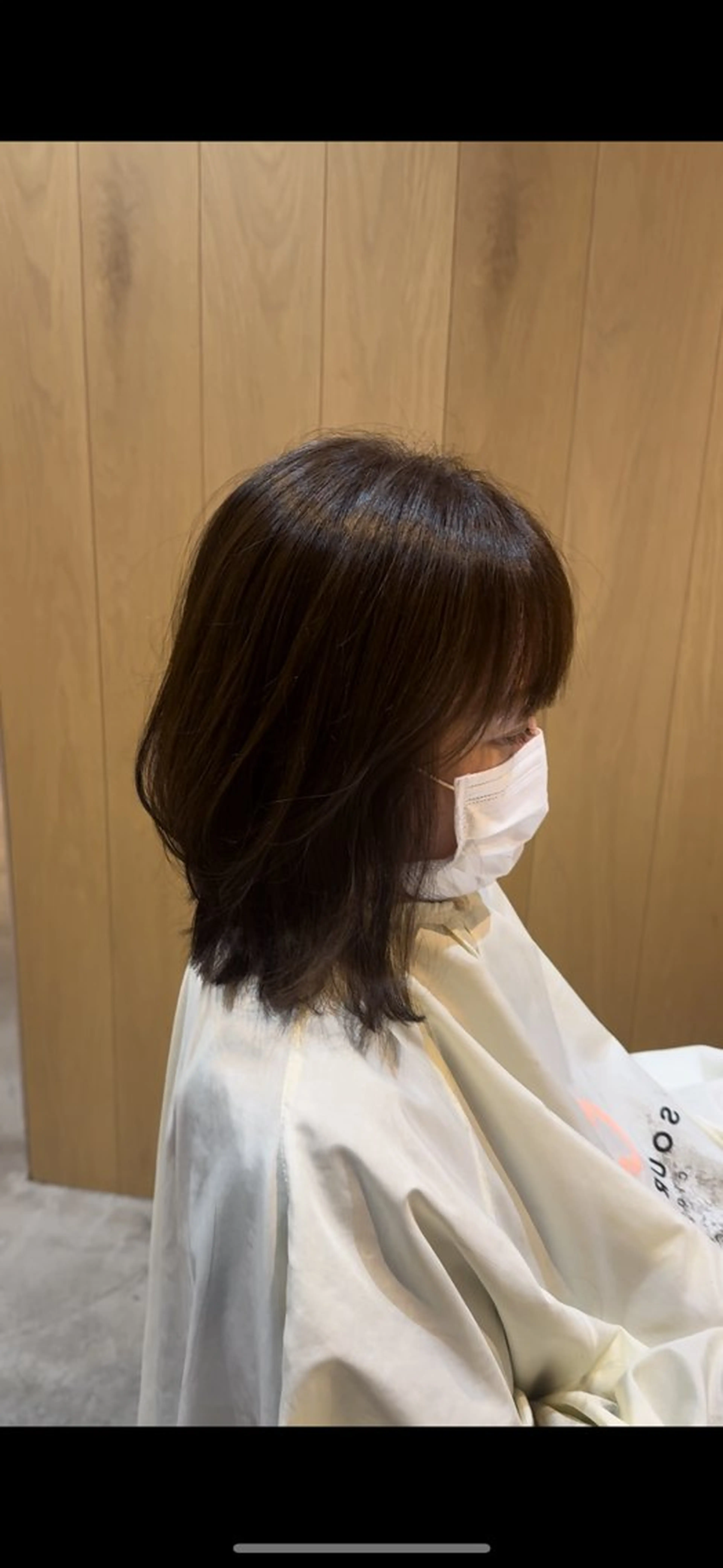 ミディアム レイヤーカット 透明感カラー/ MIOのヘアスタイル