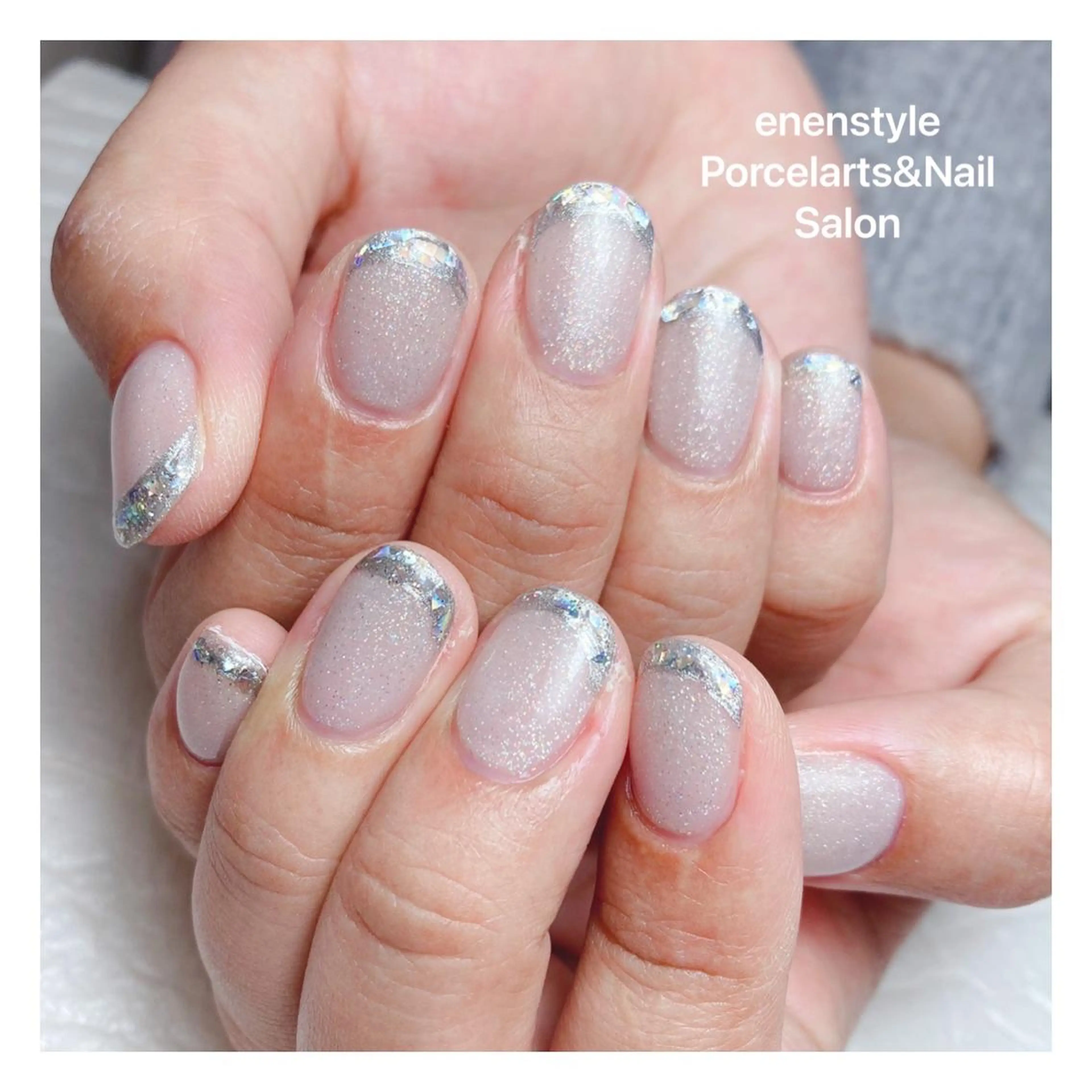 ミディアム ネイル 👑enen style👑のネイルデザイン