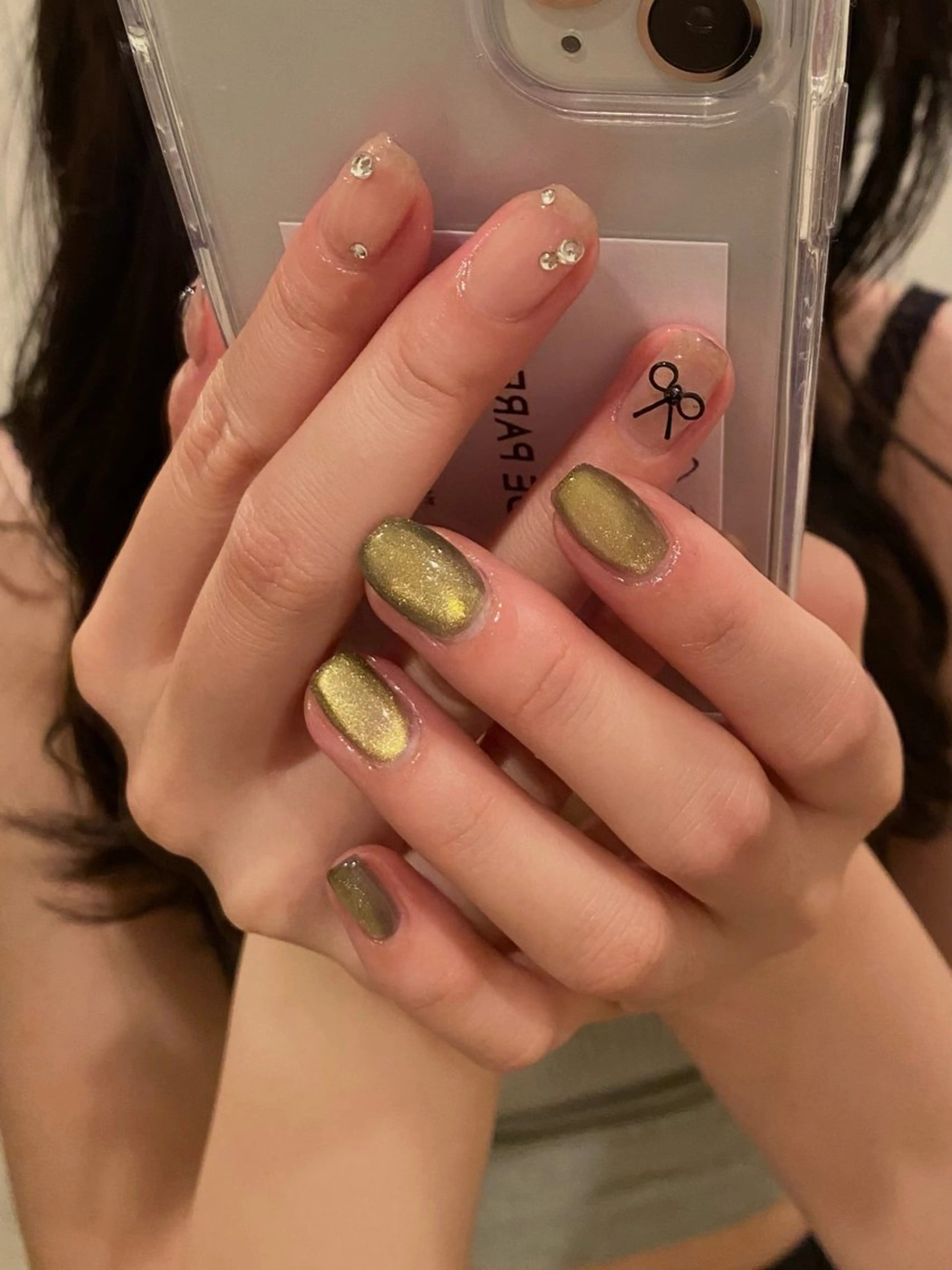 ネイル 艶髪/縮毛矯正/ Core mikuaのヘアスタイル