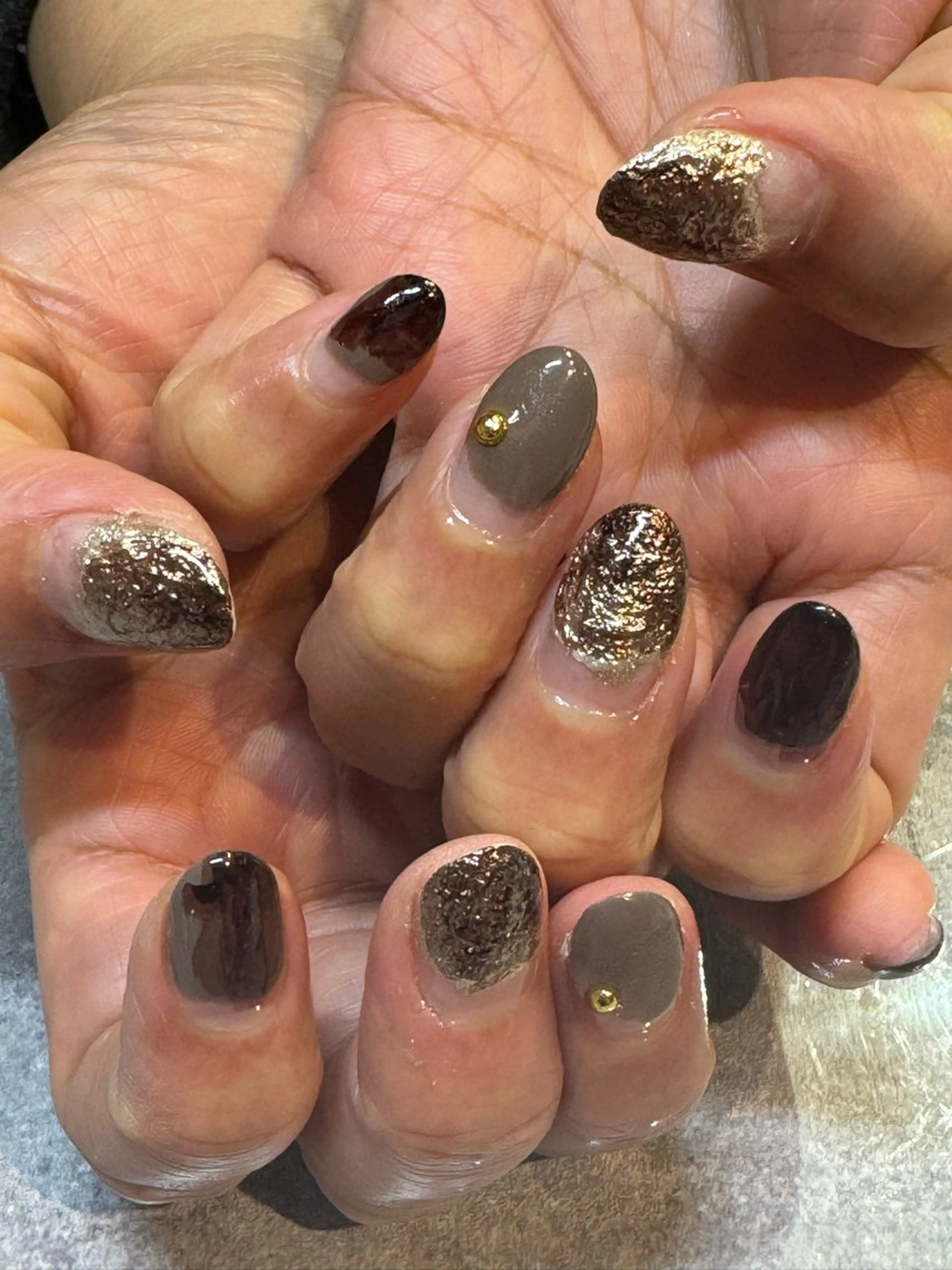 ネイル ニュアンスネイル ハンドネイル N. NATSUMIのネイルデザイン