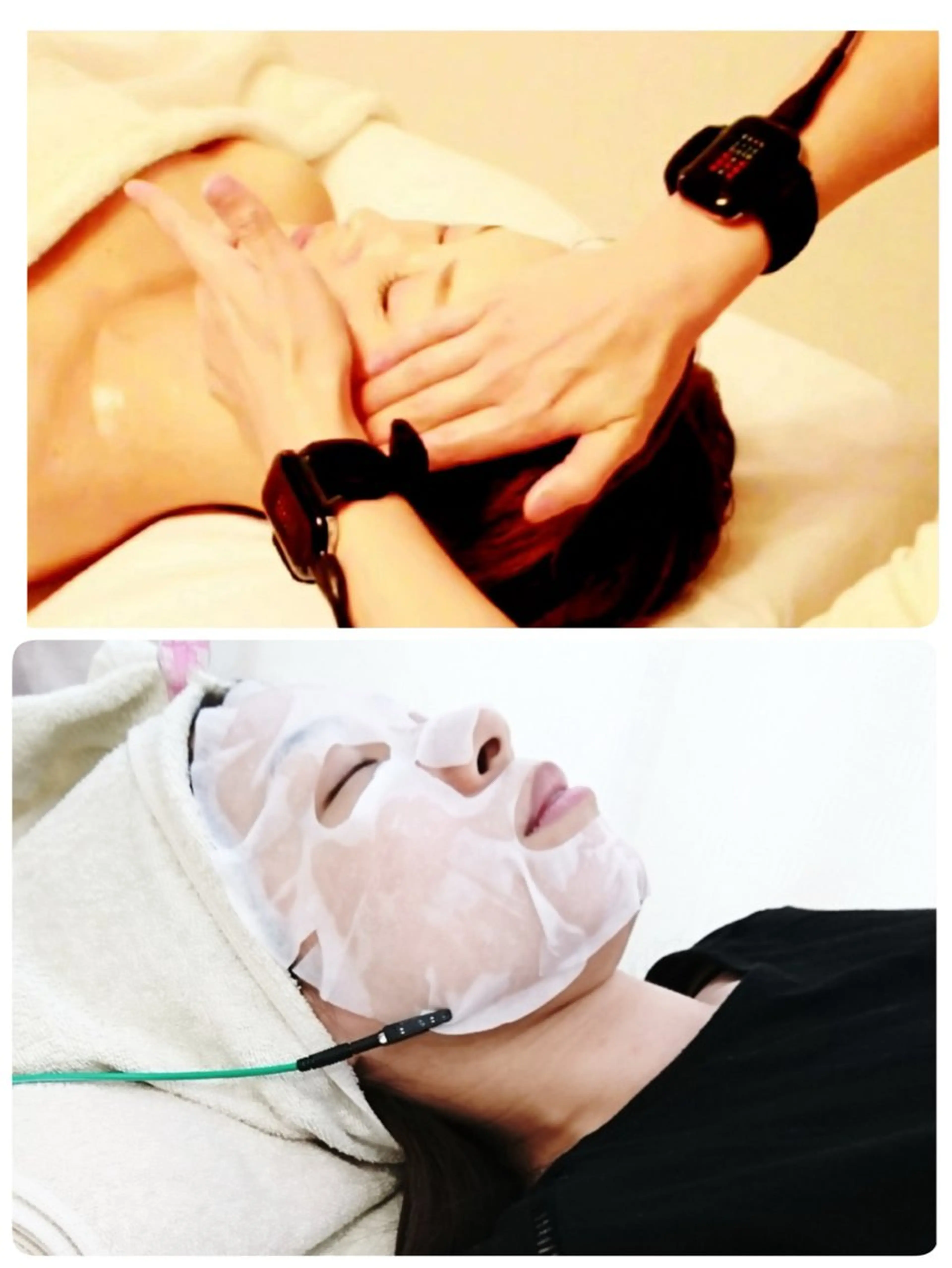 たるみ・乾燥が気になる方に🫧ラジオ波➕潤肌パックの写真