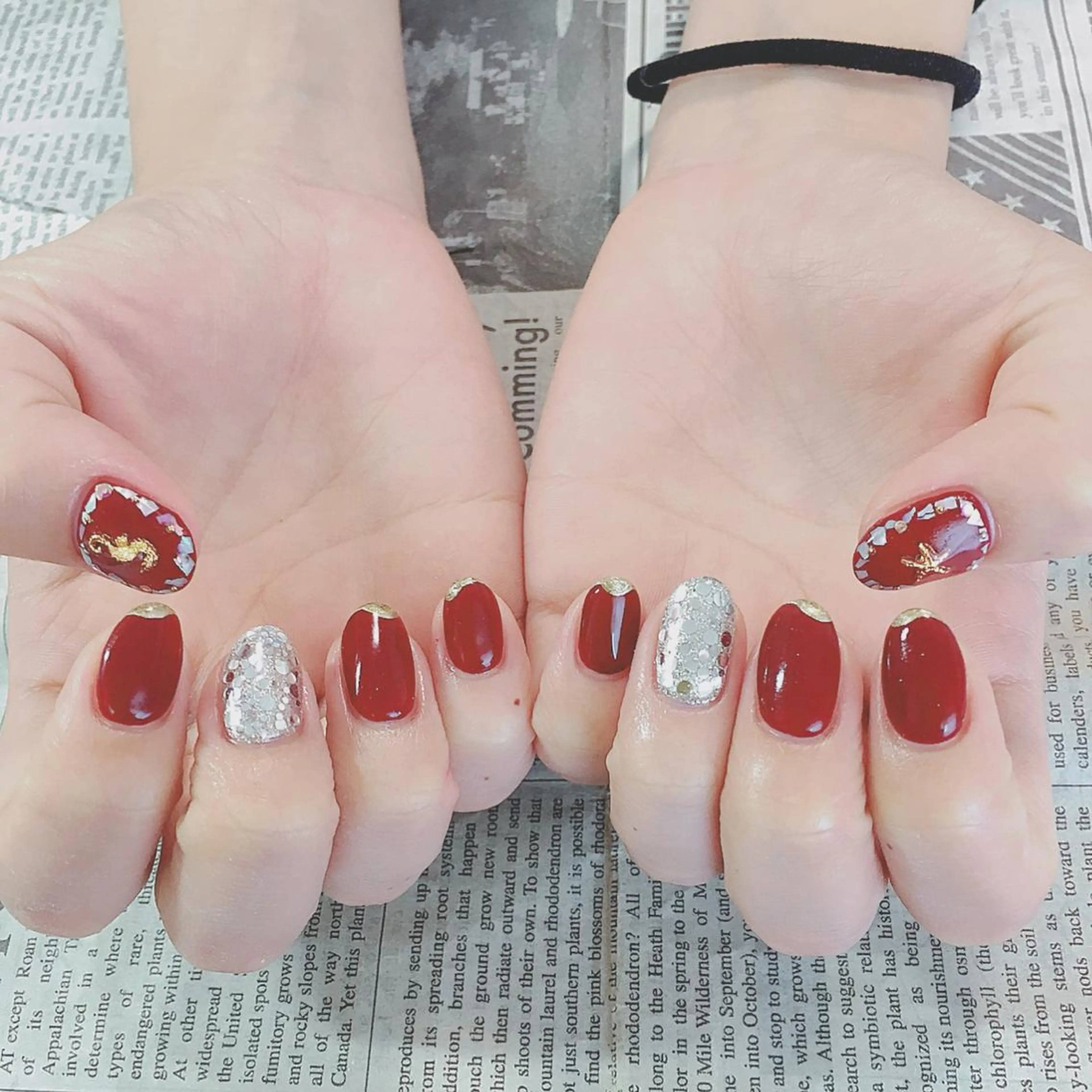 ネイル ハンドネイル ハンドケア 森山 舞のネイルデザイン