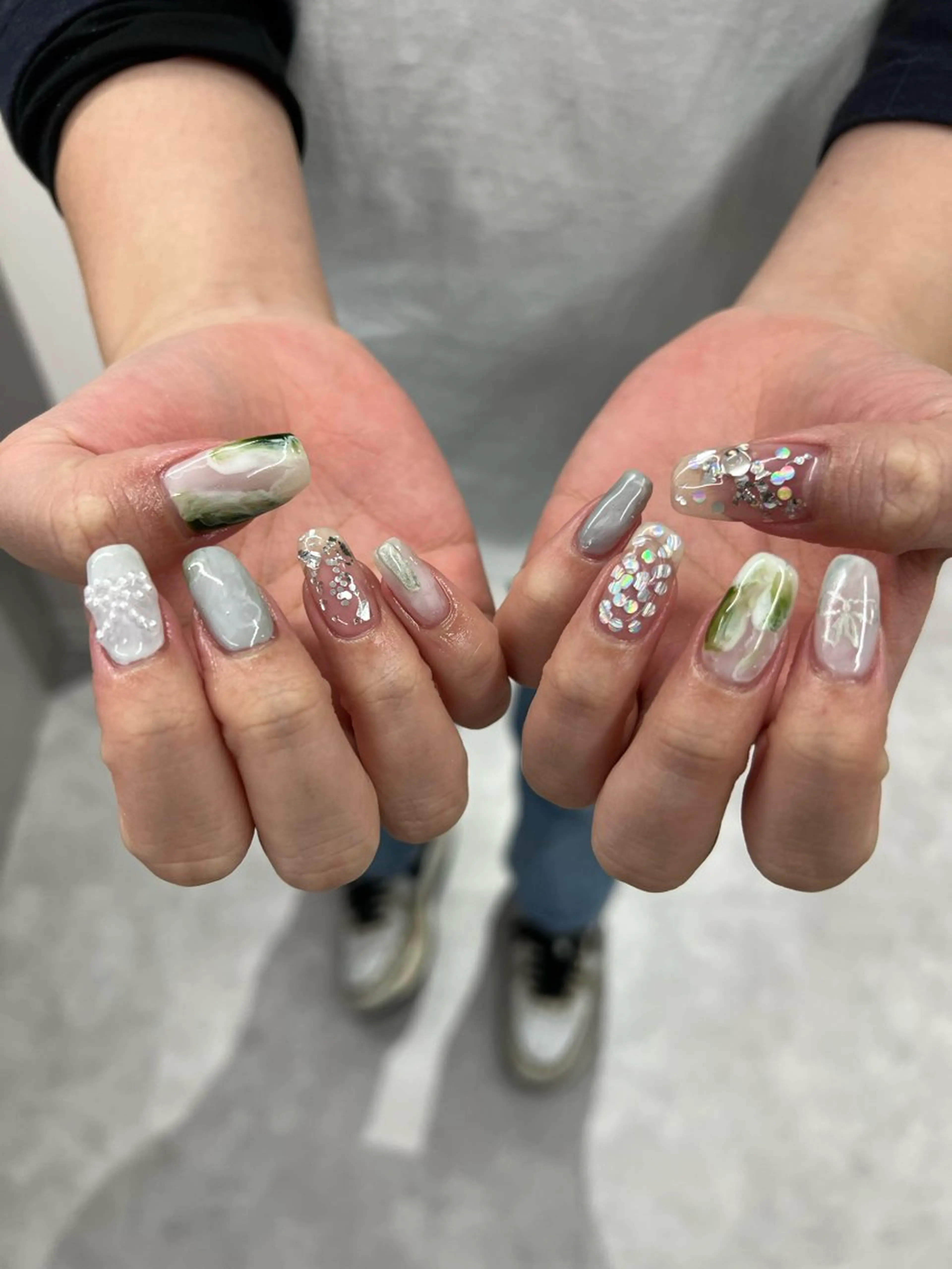 ネイル フラッシュネイル ジェルネイル 韓国ネイル メンズネイル 持ち込み ハンドネイル ハンドケア Bana_ Nailのその他イメージ