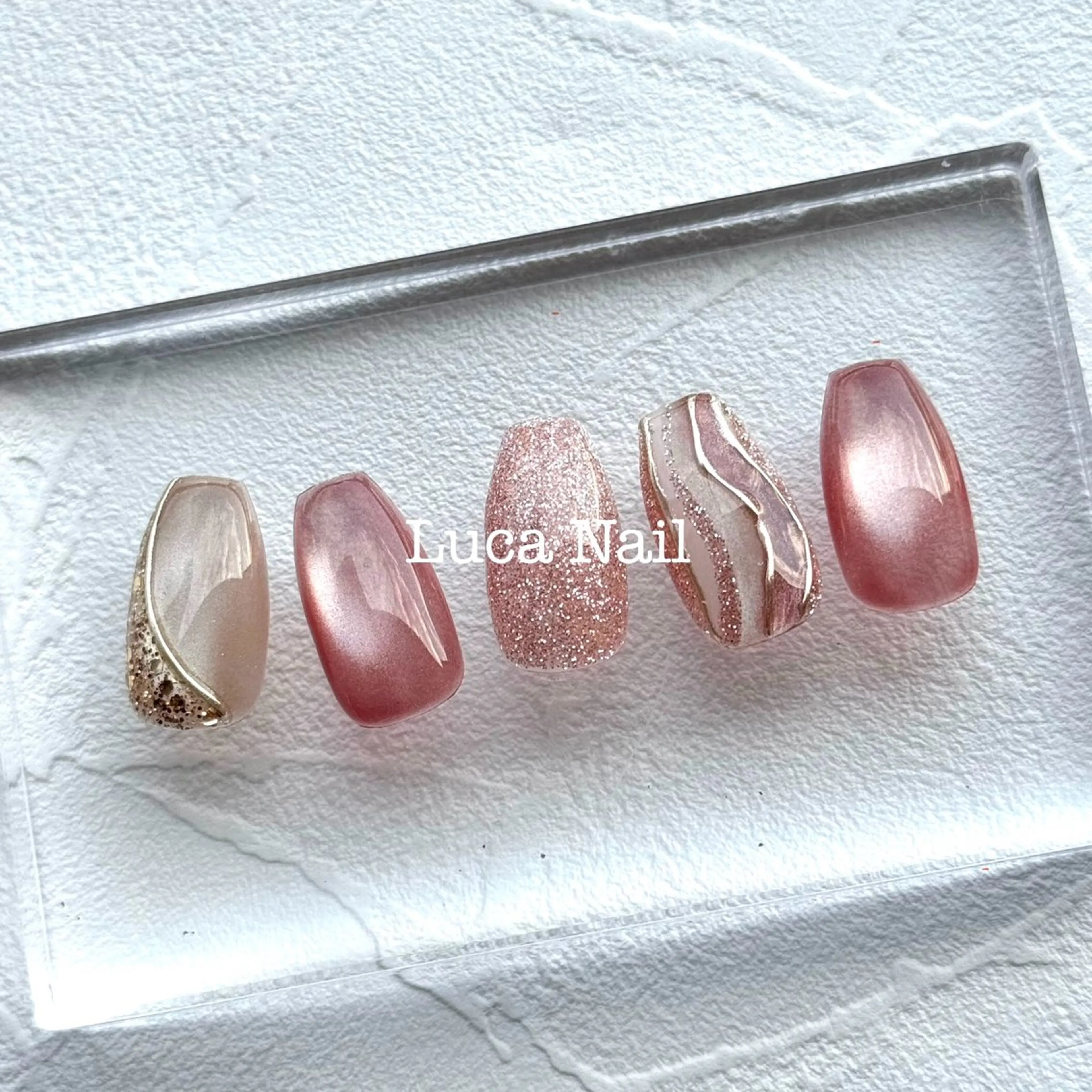 ネイル ハンドネイル ハンドケア Luca  Nail所属・Luca Nail 🌼yu-kaのネイルデザイン