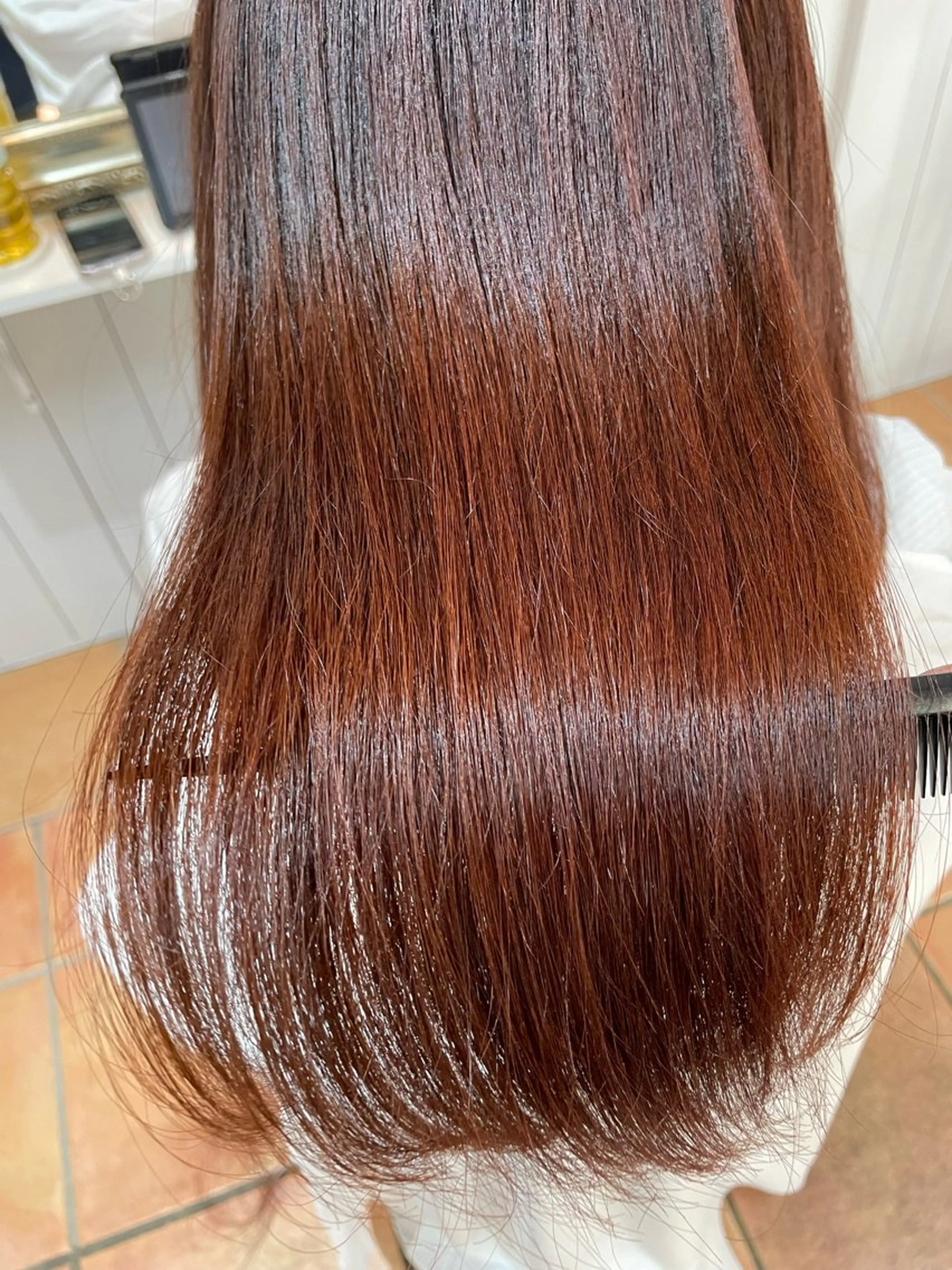 セミロング 髪質改善美容室bokuno3号店所属・前髪生えぐせ直し♡ お顔周りカット☆スガのヘアスタイル