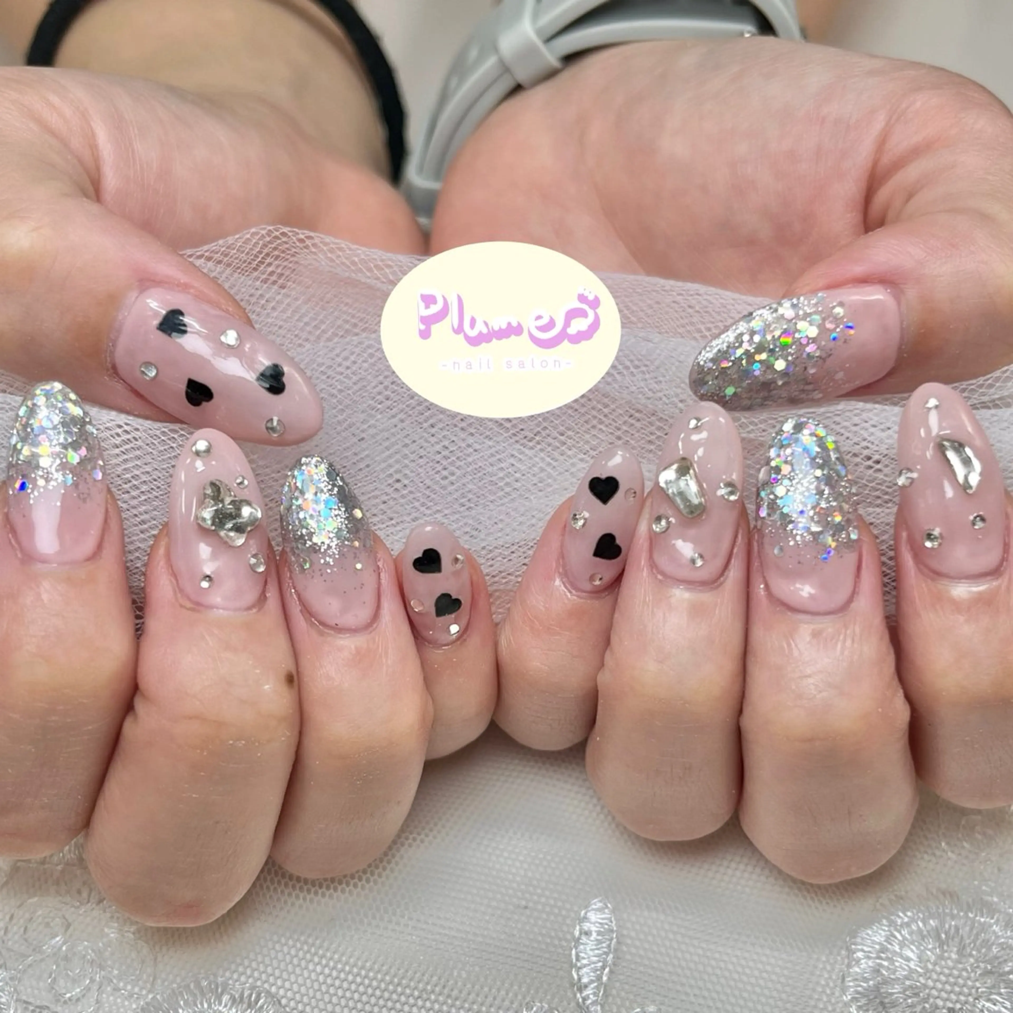 ネイル ハンドネイル plume nail ☆韓国ネイルのネイルデザイン