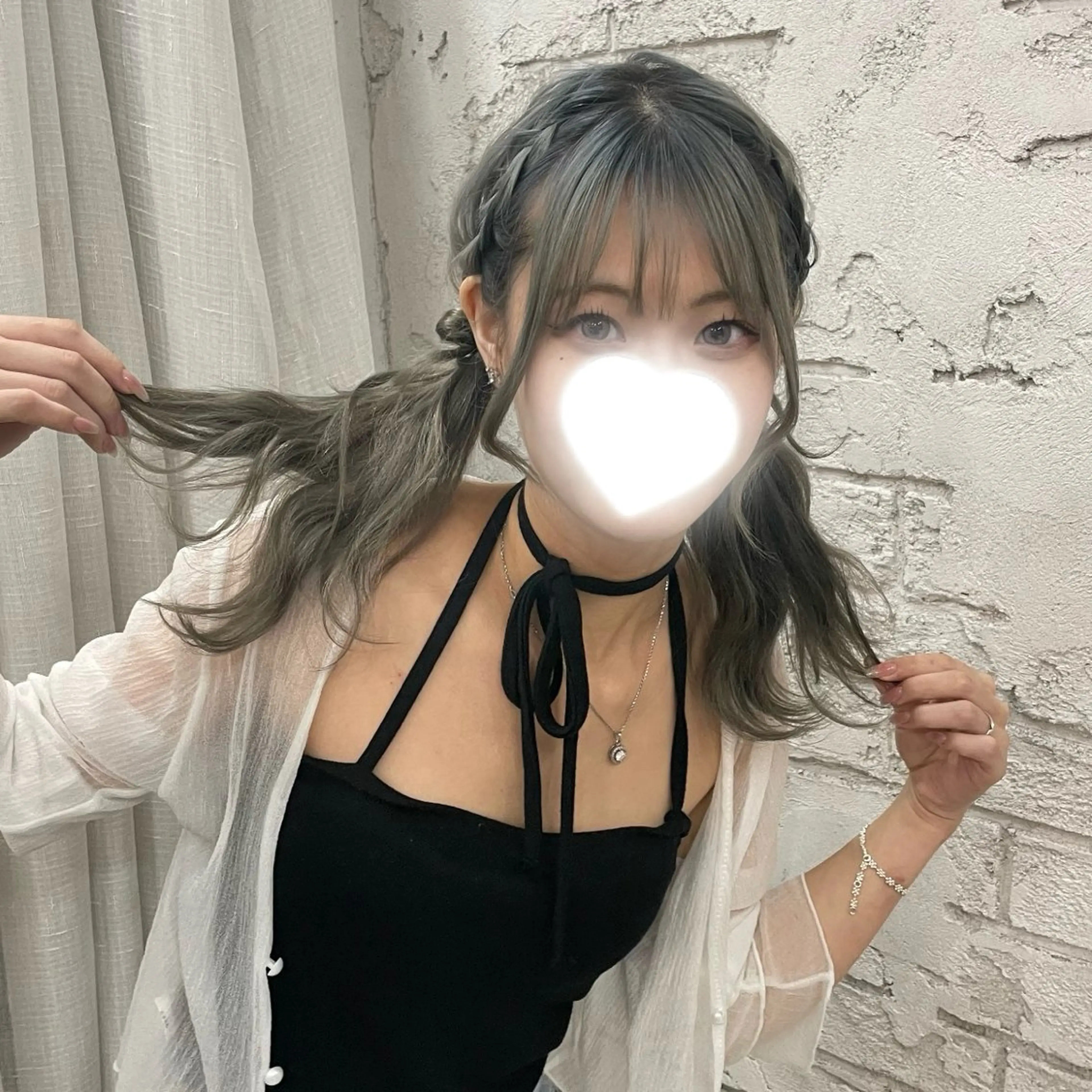 ミディアム ツインテール ヘアセット girly hair 💗SHINO💗のヘアスタイル