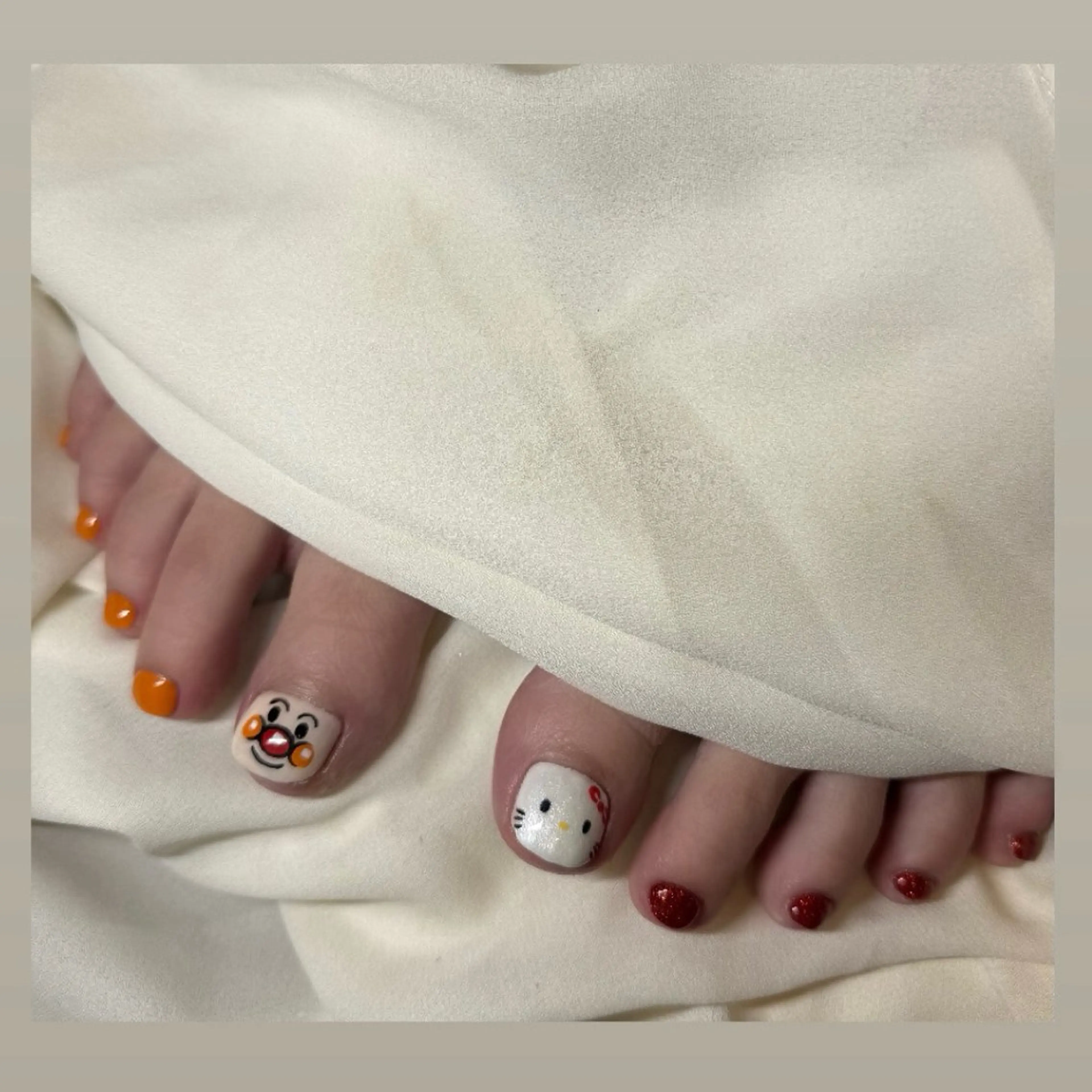 ネイル Rion/ガーリー/ オタ活ネイルʚ🎀ɞのネイルデザイン