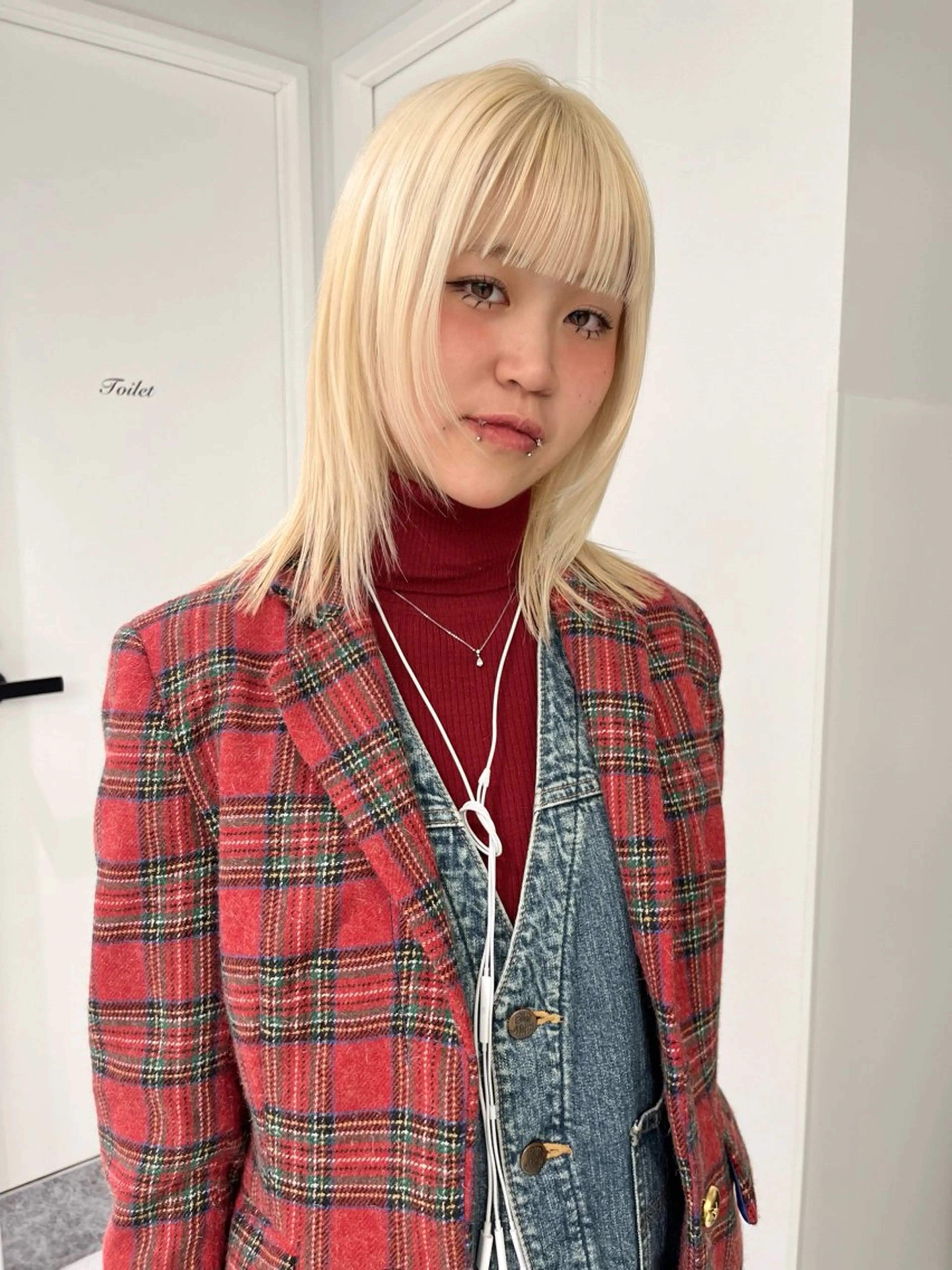 カラー ブリーチ 抜きっぱなしブロンド ブロンド ケアブリーチ ヘアカラー 吉祥寺/個性派/ kazuha🩰のヘアスタイル