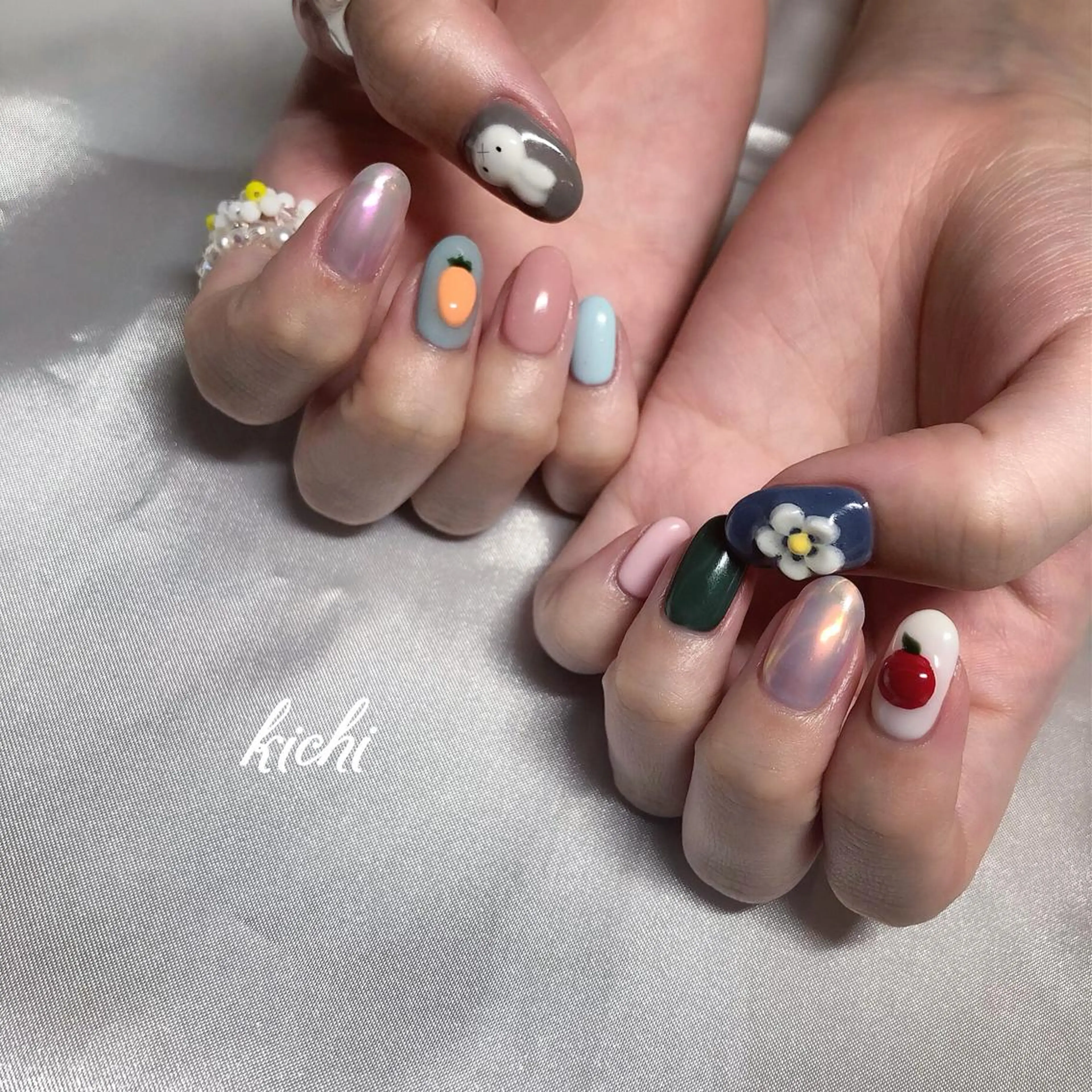 ネイル kichi･:* みじゅのネイルデザイン