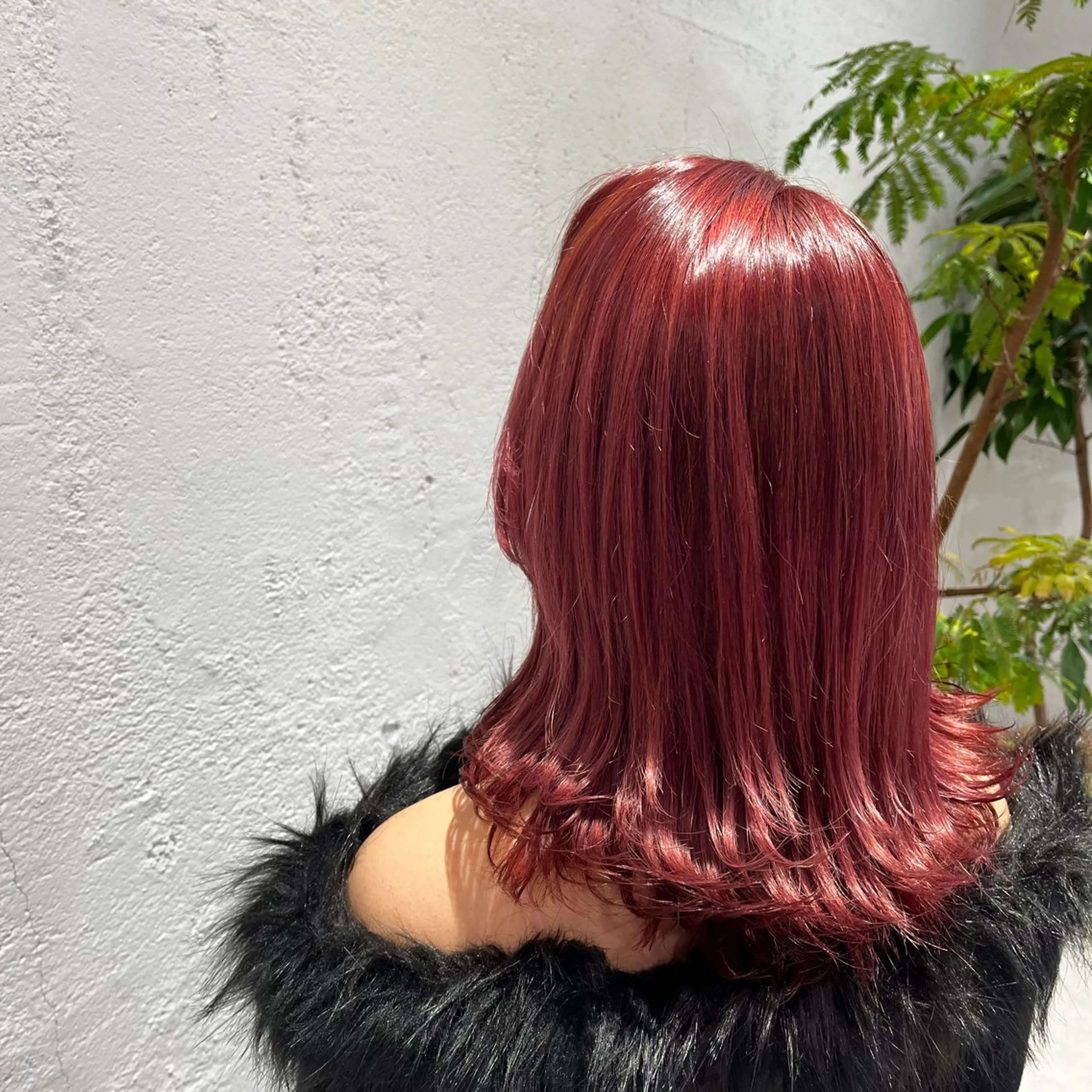 セミロング カラー ヘアカラー 𝐀𝐲𝐚𝐤𝐚 /艶髪/ストレートのその他イメージ