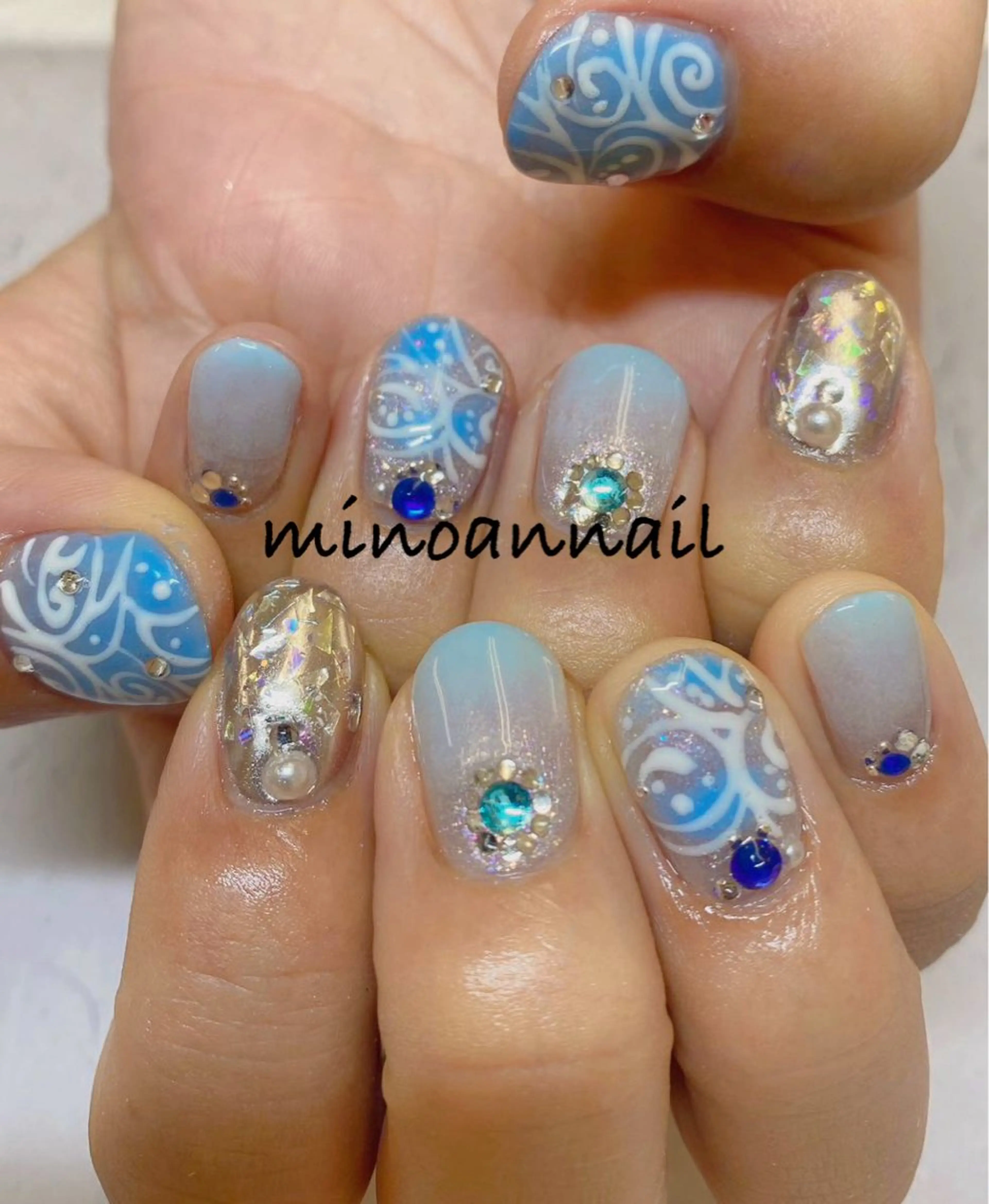 ネイル 美ノ庵ネイルサロン メトロポリタン前店のネイルデザイン