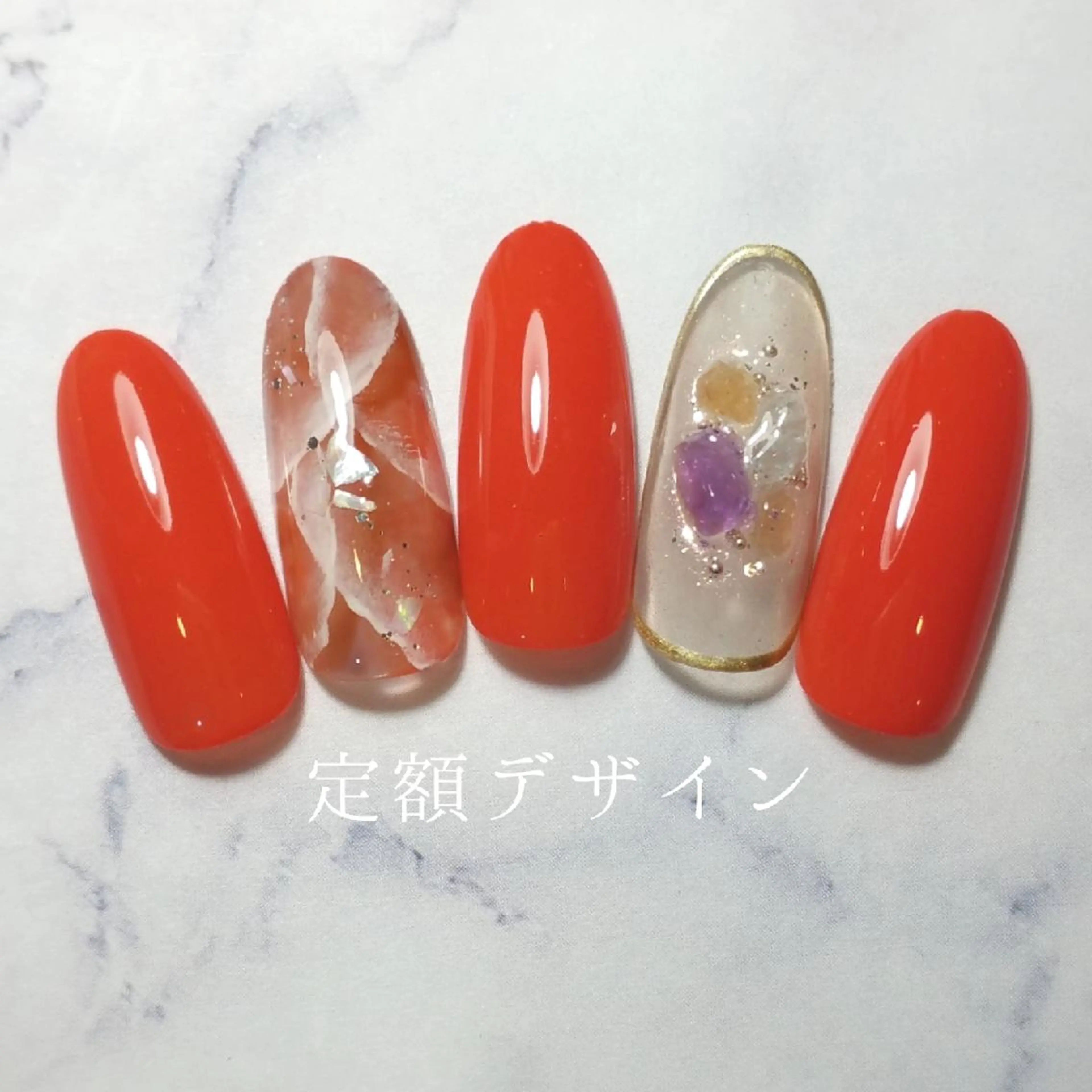 ネイル ハンドネイル 柴田 彩のネイルデザイン