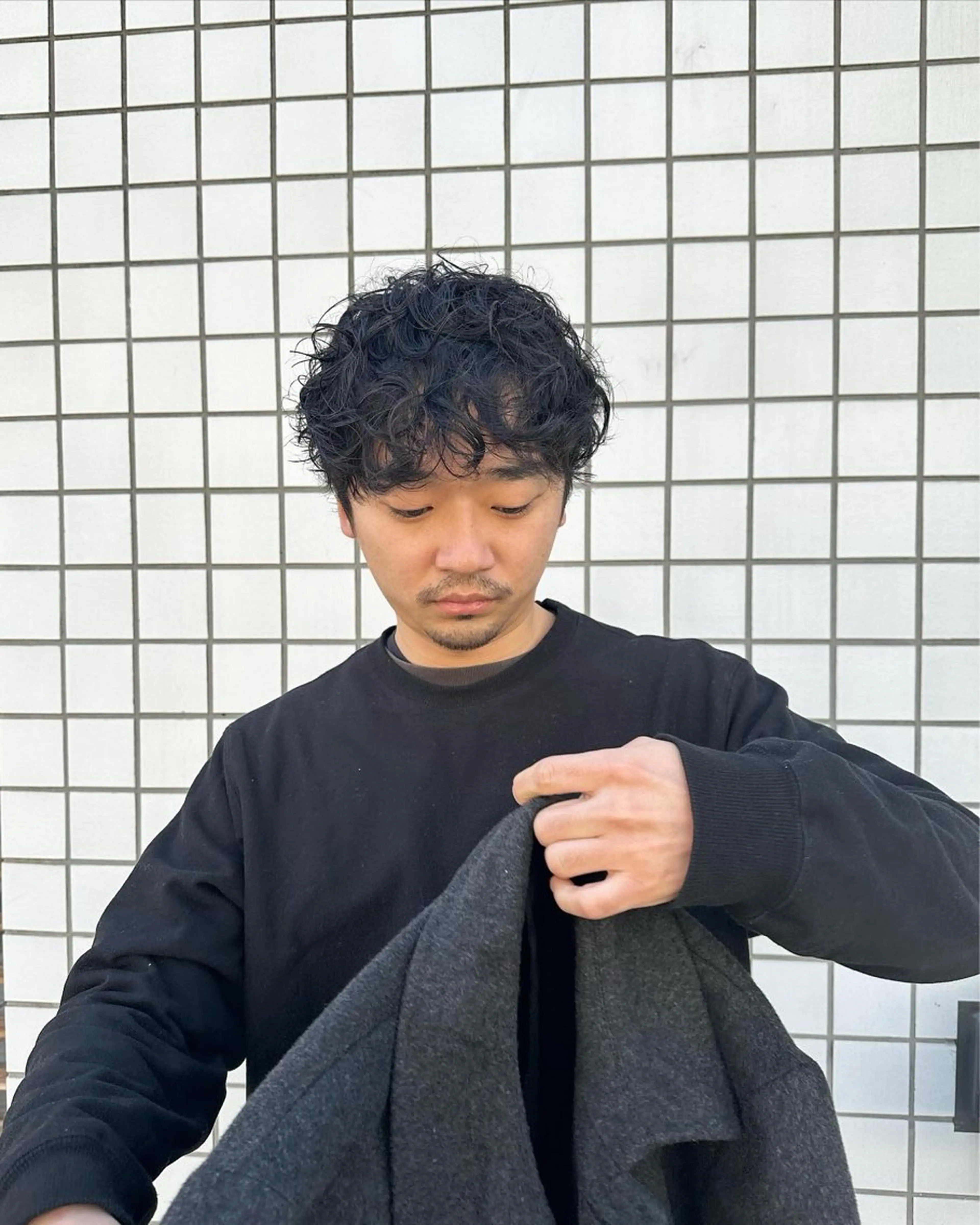 パーマ メンズ 似合わせカット /パーマ岡本淳平のヘアスタイル