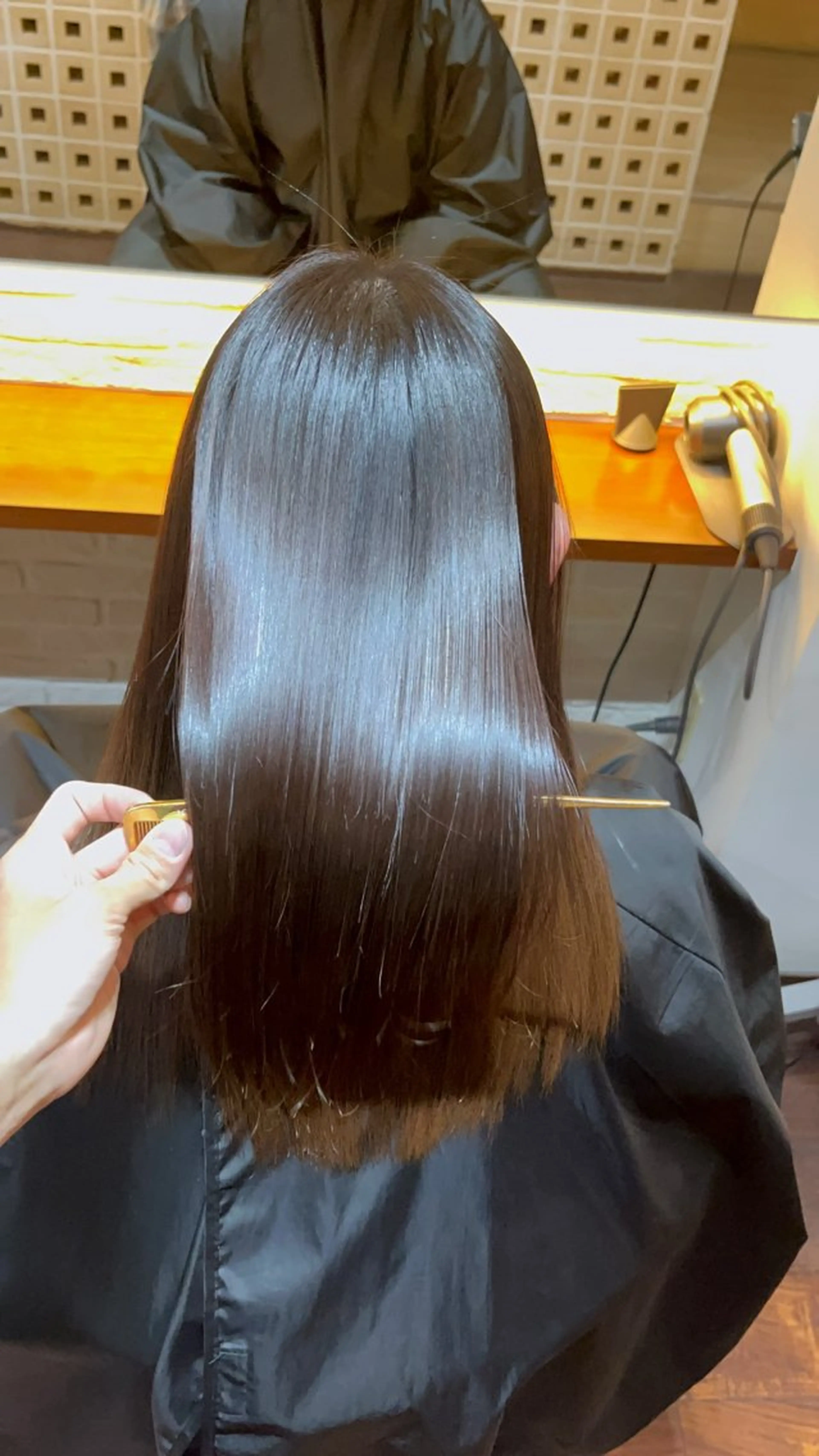 ロング 縮毛矯正 トリートメント CoCooN TAKUMAのヘアスタイル