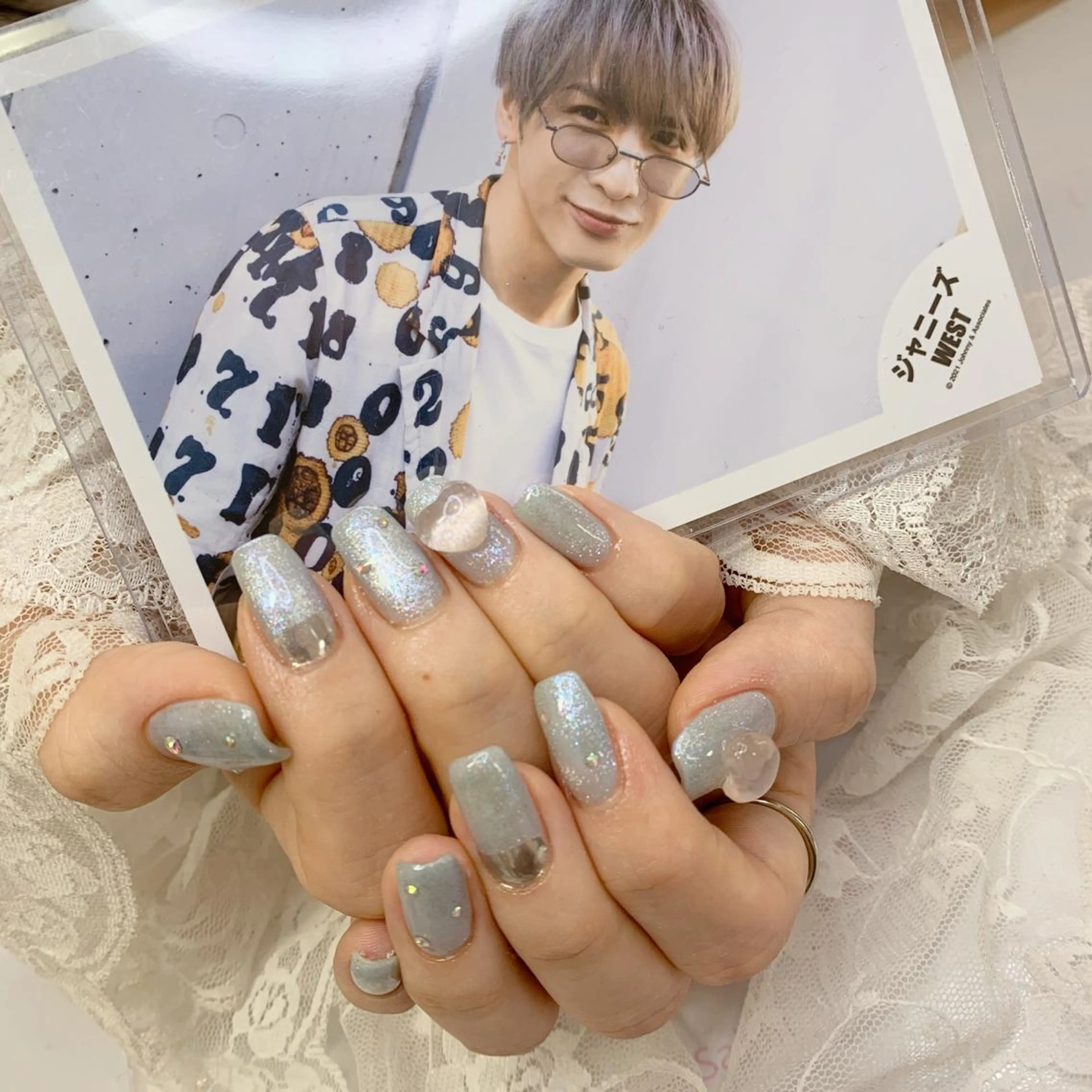 ネイル ハンドネイル La neige* yuki 🥯🍑のネイルデザイン