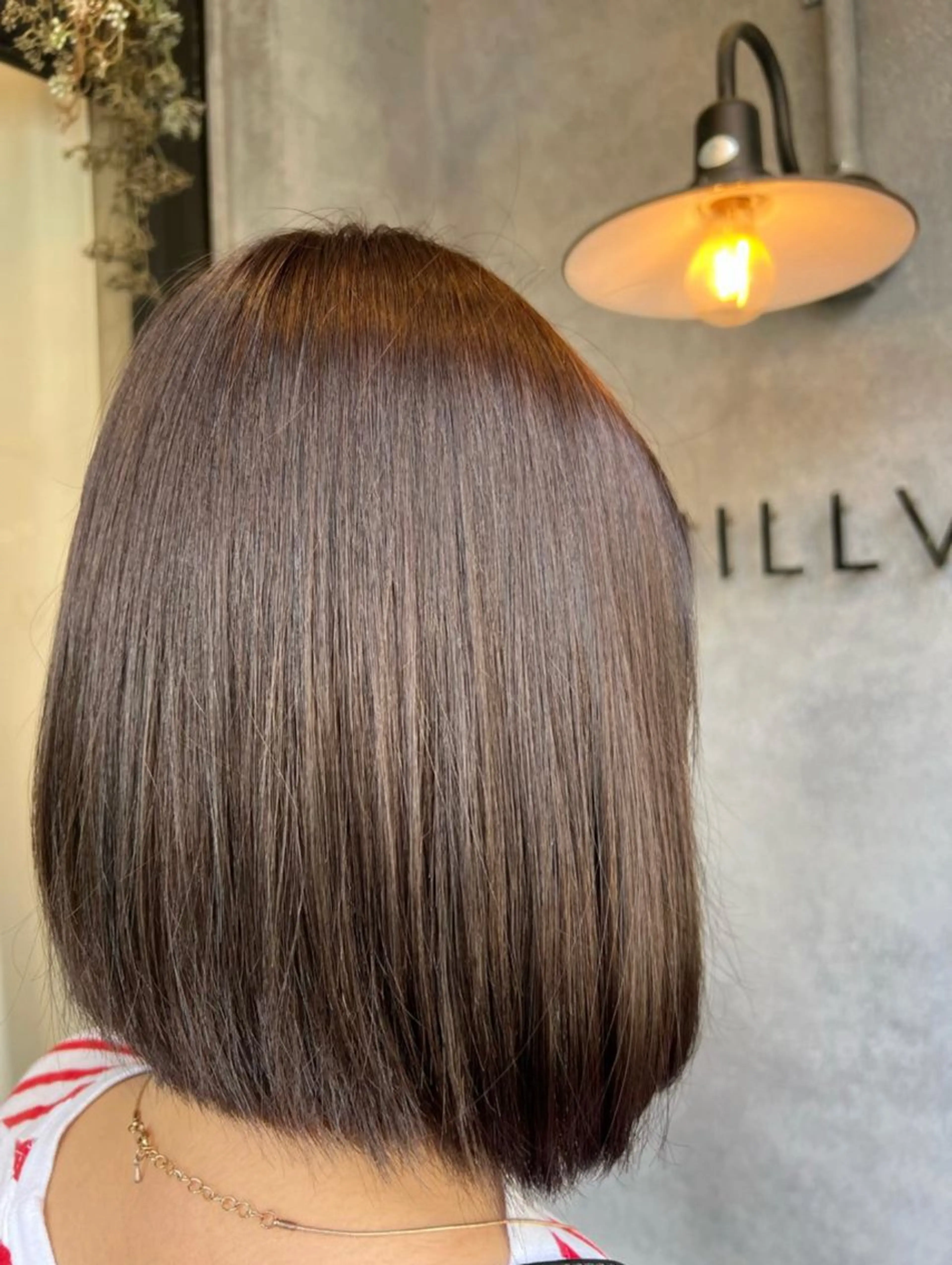 ミディアム カラー N°jillva 𝑘𝑎𝑟𝑖𝑛のヘアスタイル