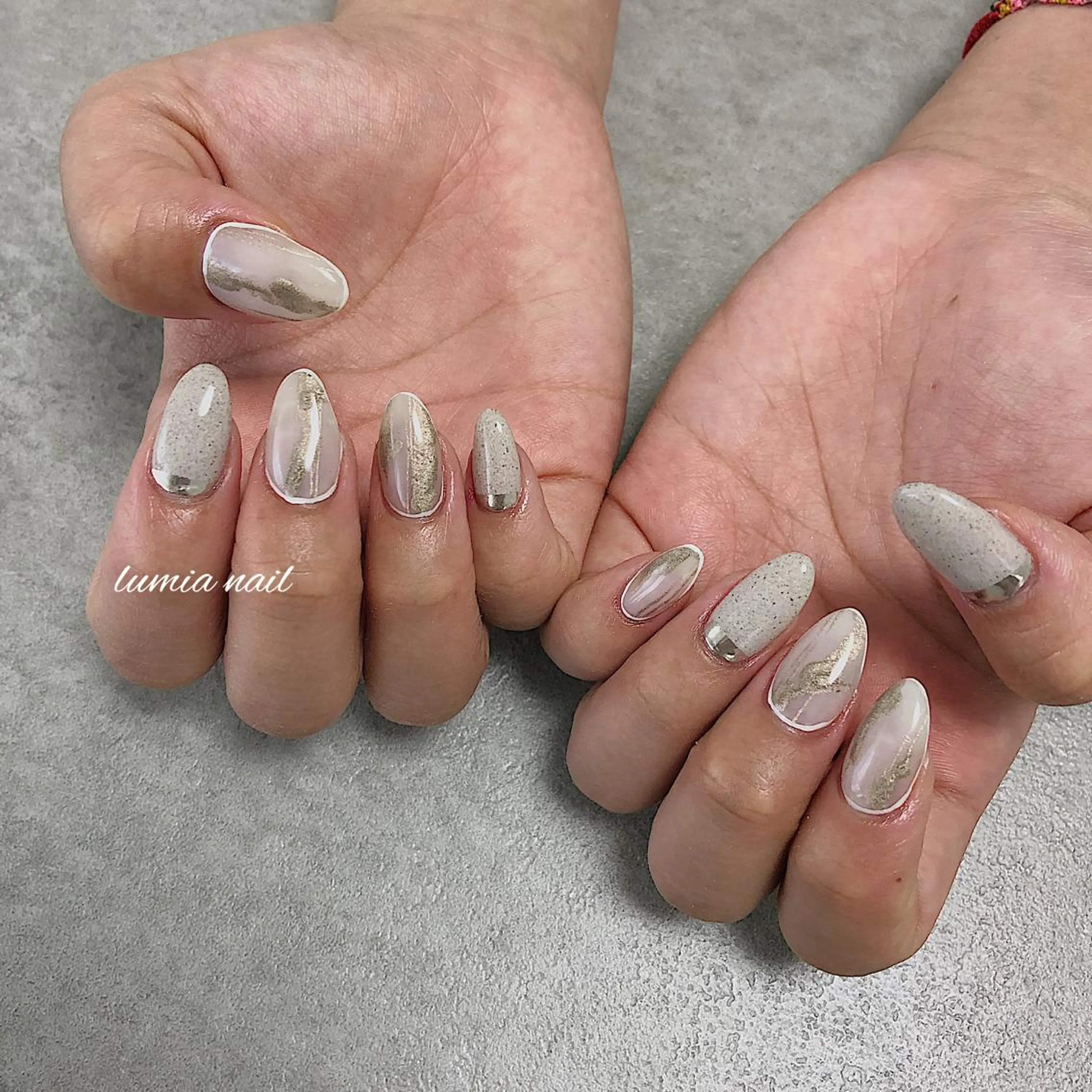 ネイル nail&eyelash Rine所属・Rine 放出 (リネ)のネイルデザイン