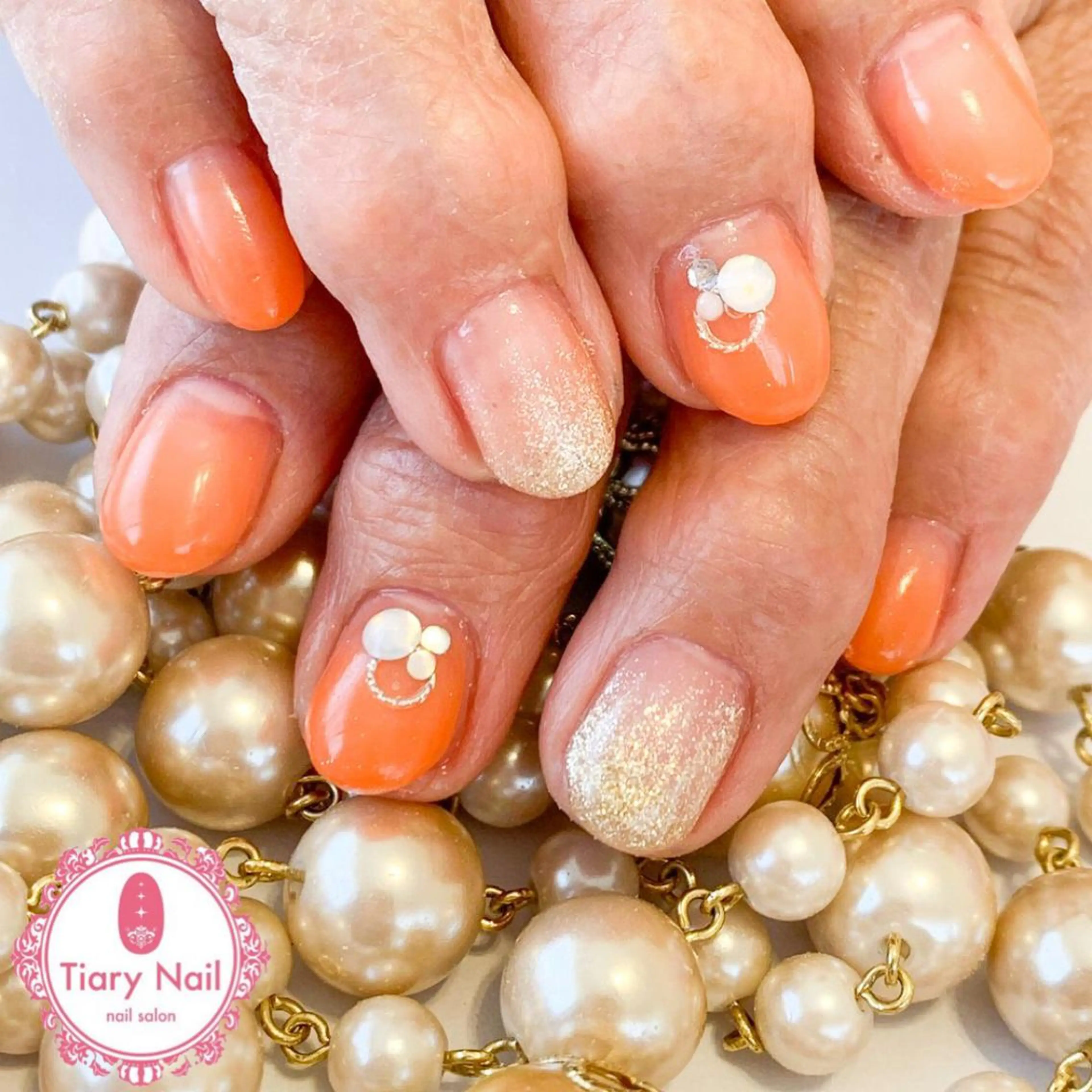 ネイル 💗🪽Tiary Nail🪽💗のネイルデザイン