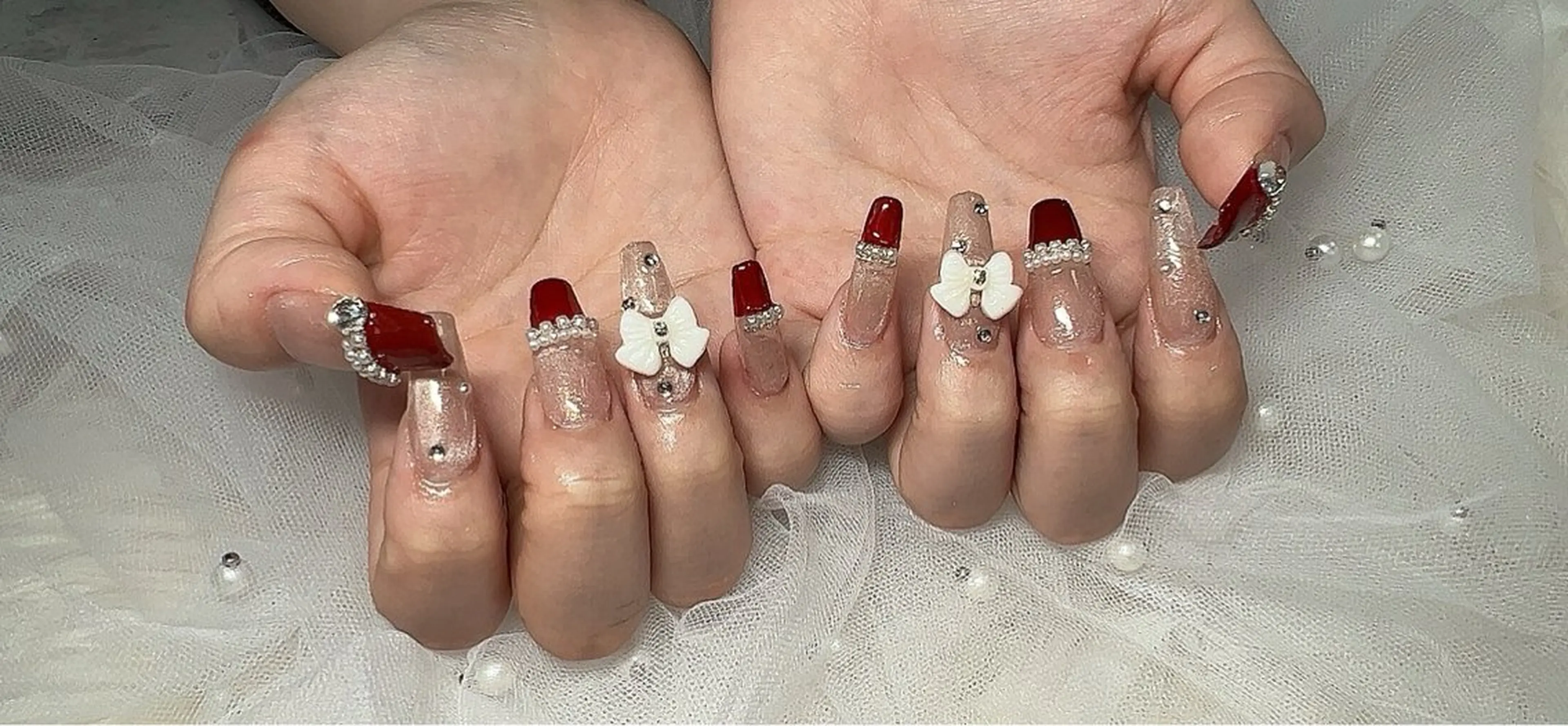 ネイル 冬ネイル クリスマス ハンドネイル Ruana Nailのネイルデザイン
