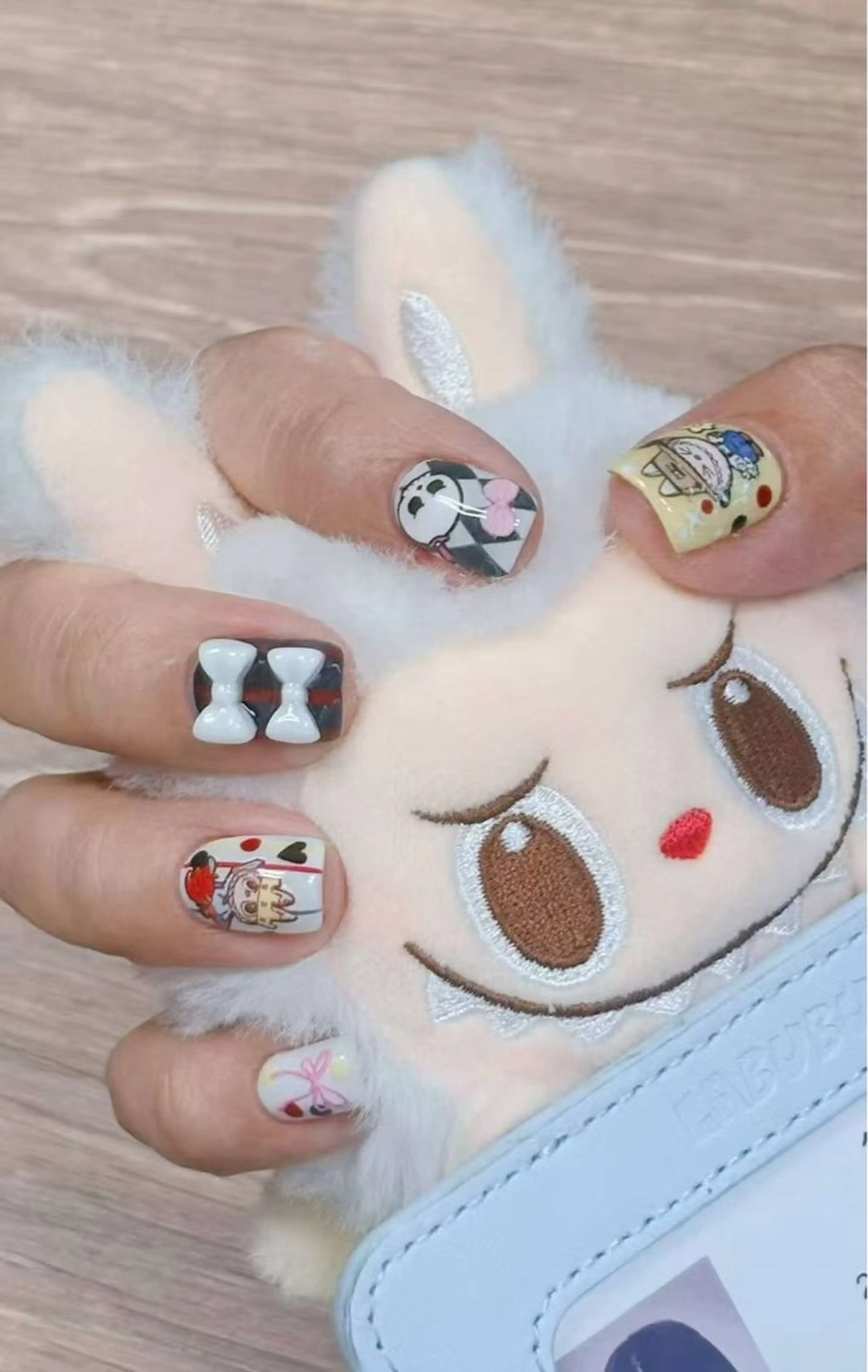 ネイル アートネイル フットネイル ジェルネイル ハート マグネットネイル Babarla Nailのネイルデザイン