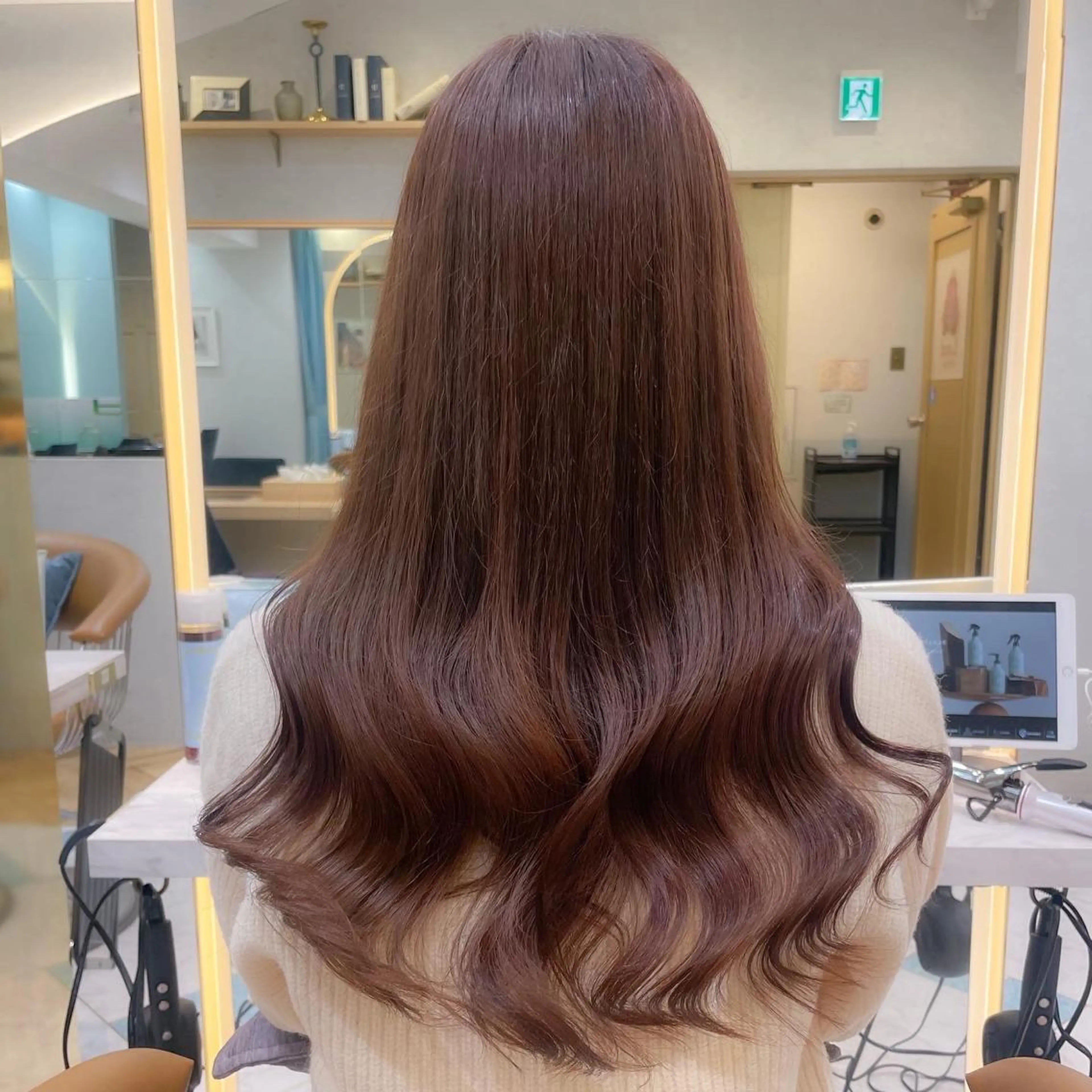 ロング 産休中2026.4月 復帰予定/野崎華代のヘアスタイル