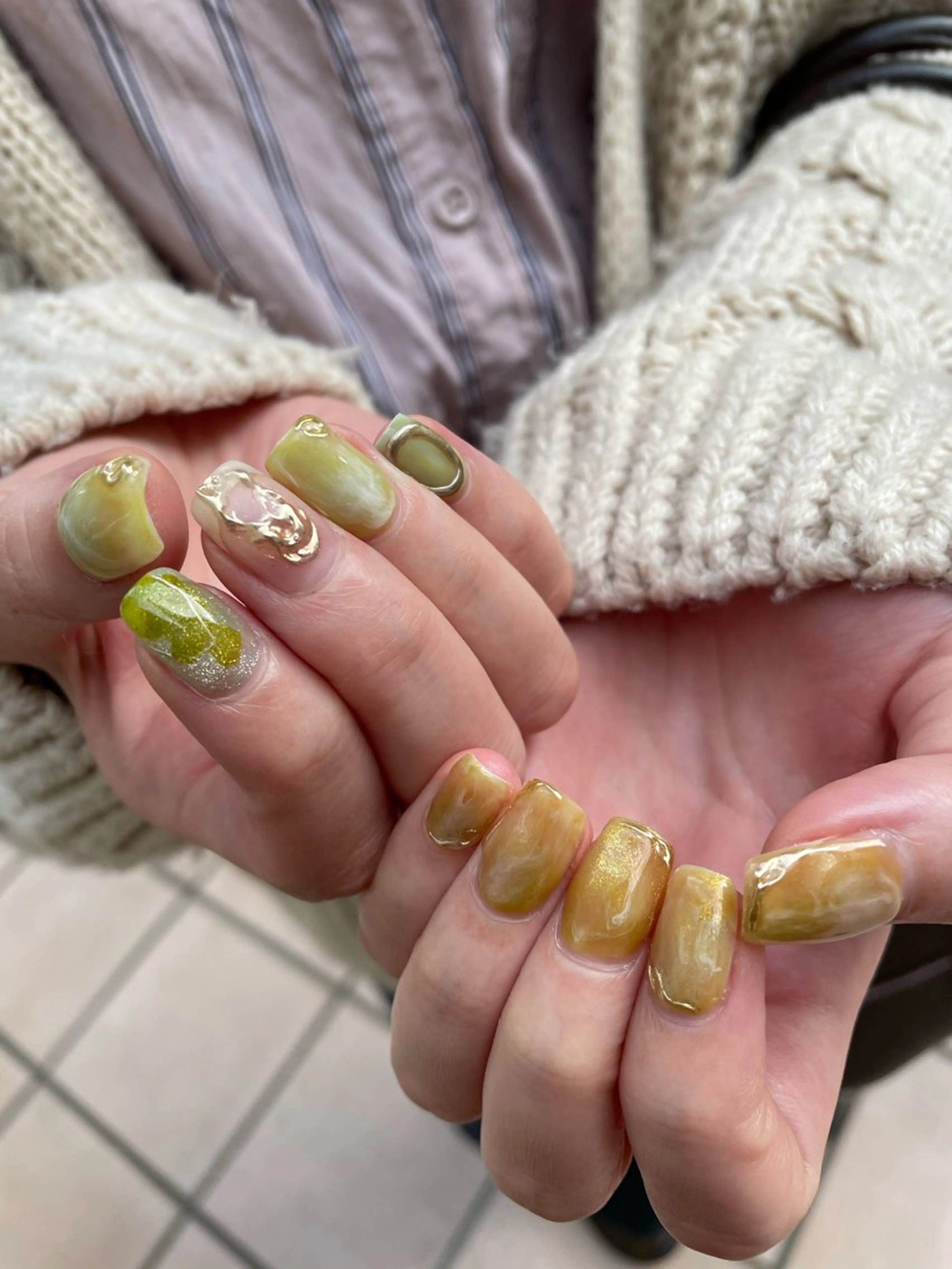 ネイル ハンドネイル フットネイル 🌕akuri🌖 nuance/専門のネイルデザイン