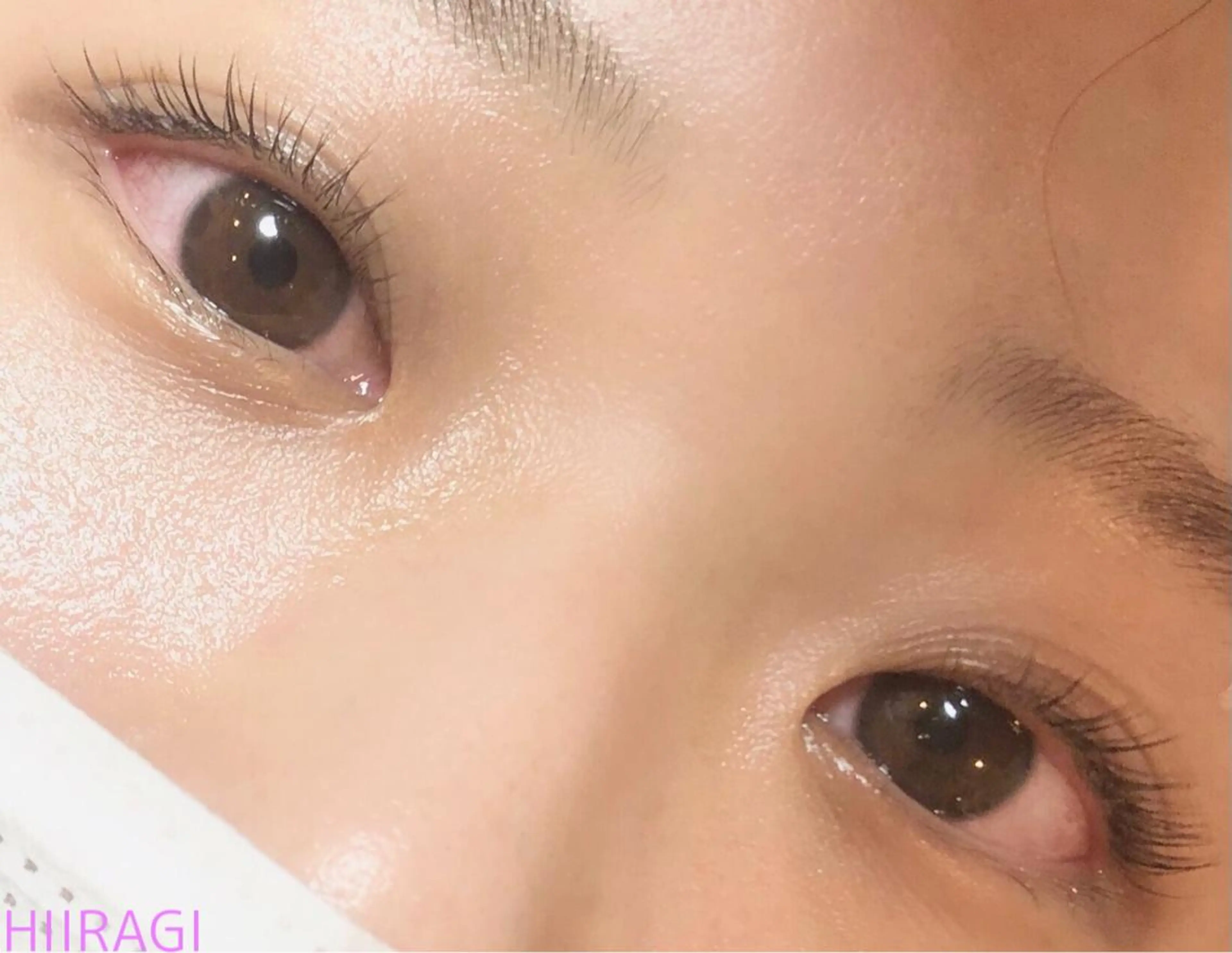 マツエク・マツパ まつげパーマ マツパ 美容室 HIIRAGIのマツエク・マツパデザイン